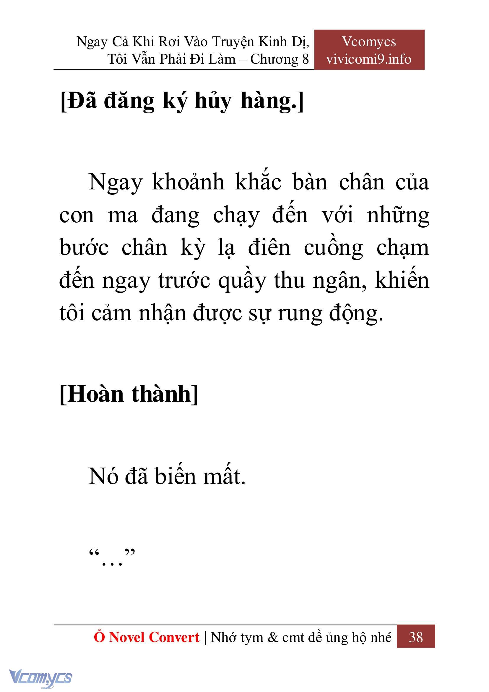 [Novel] Ngay Cả Khi Rơi Vào Truyện Kinh Dị, Tôi Vẫn Phải Đi Làm Chapter 8 - Trang 41