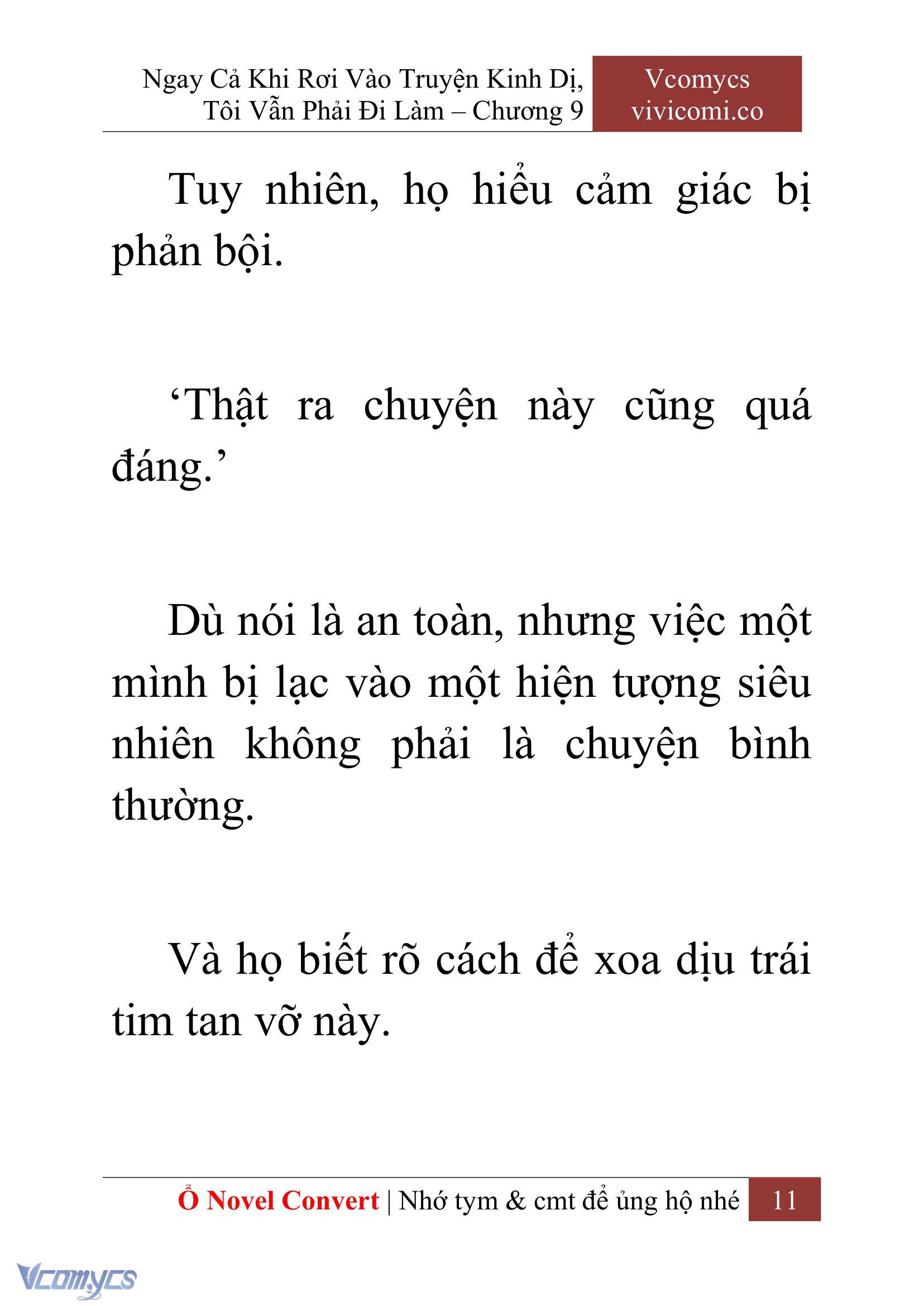 [Novel] Ngay Cả Khi Rơi Vào Truyện Kinh Dị, Tôi Vẫn Phải Đi Làm Chapter 9 - Trang 14