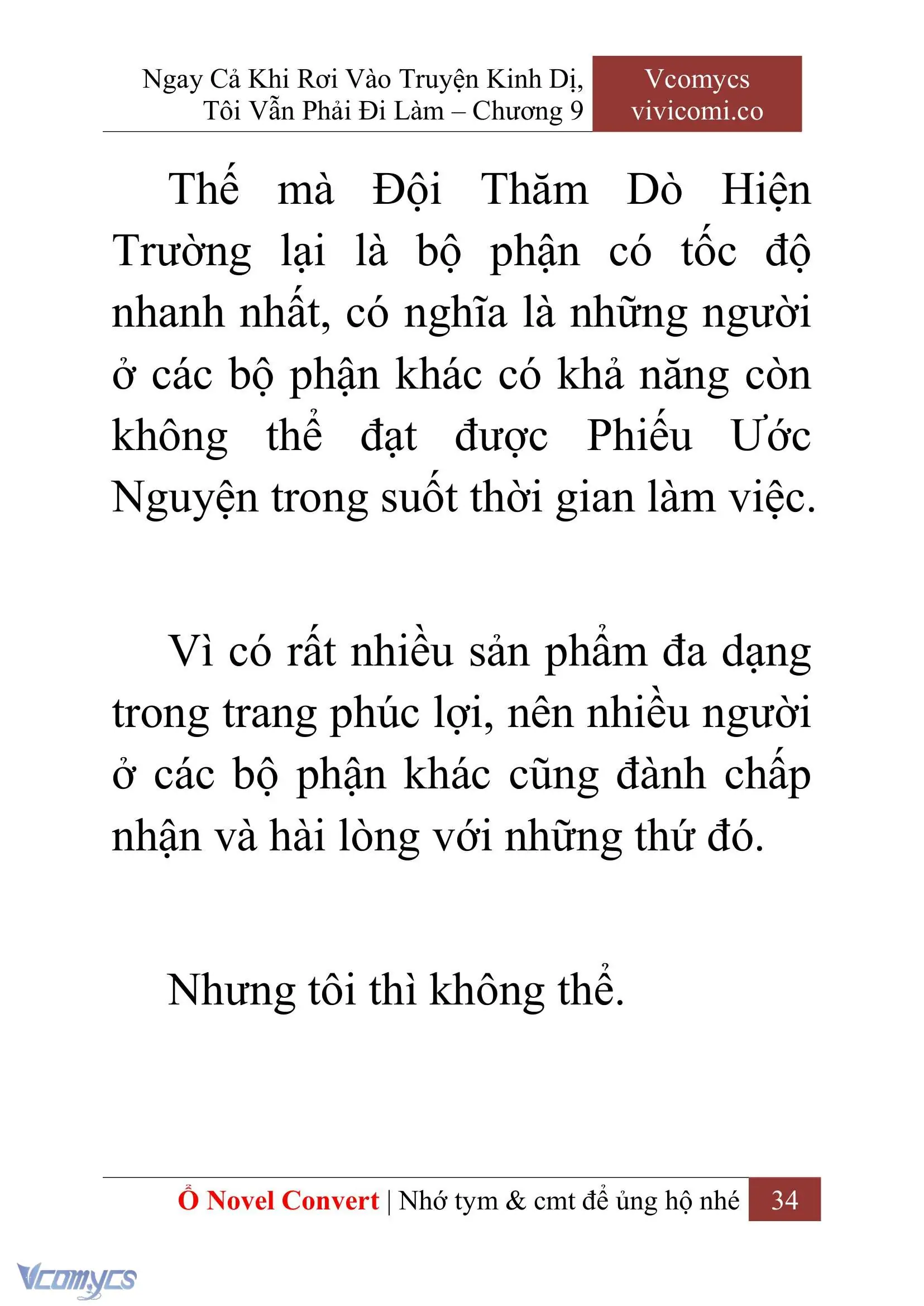 [Novel] Ngay Cả Khi Rơi Vào Truyện Kinh Dị, Tôi Vẫn Phải Đi Làm Chapter 9 - Trang 37