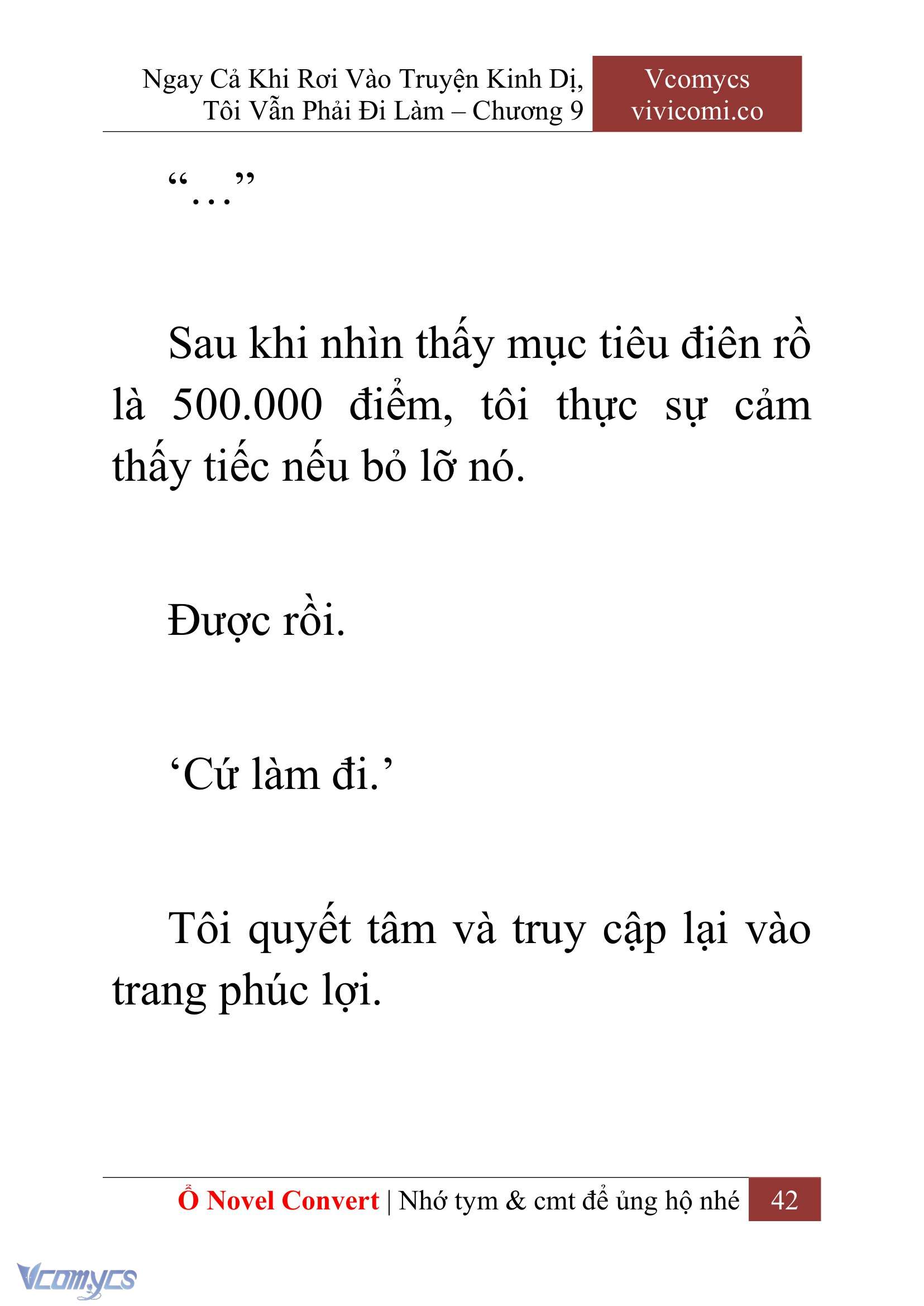 [Novel] Ngay Cả Khi Rơi Vào Truyện Kinh Dị, Tôi Vẫn Phải Đi Làm Chapter 9 - Trang 45