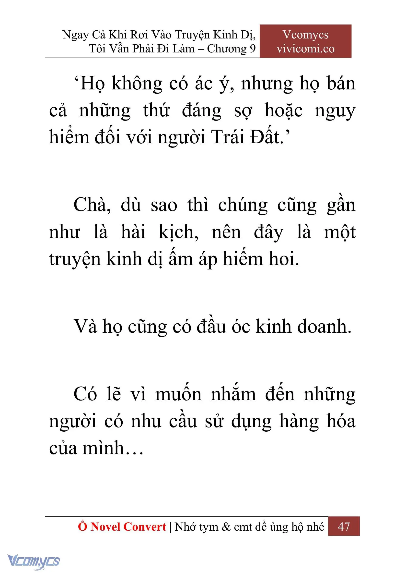 [Novel] Ngay Cả Khi Rơi Vào Truyện Kinh Dị, Tôi Vẫn Phải Đi Làm Chapter 9 - Trang 50