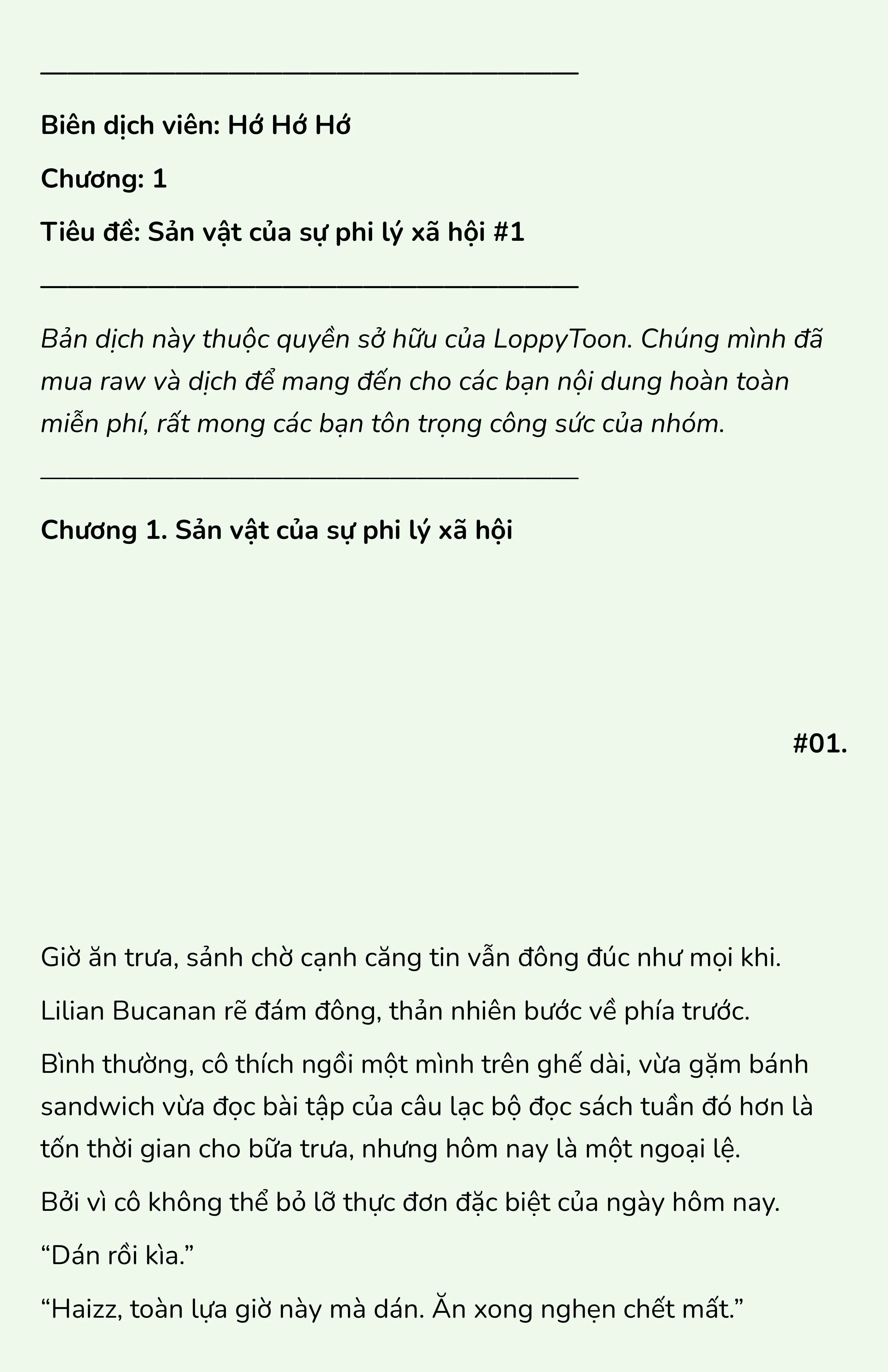 [Novel] Người Bạn Cùng Phòng Tâm Thần Của Tôi Chapter 1 - Trang 2