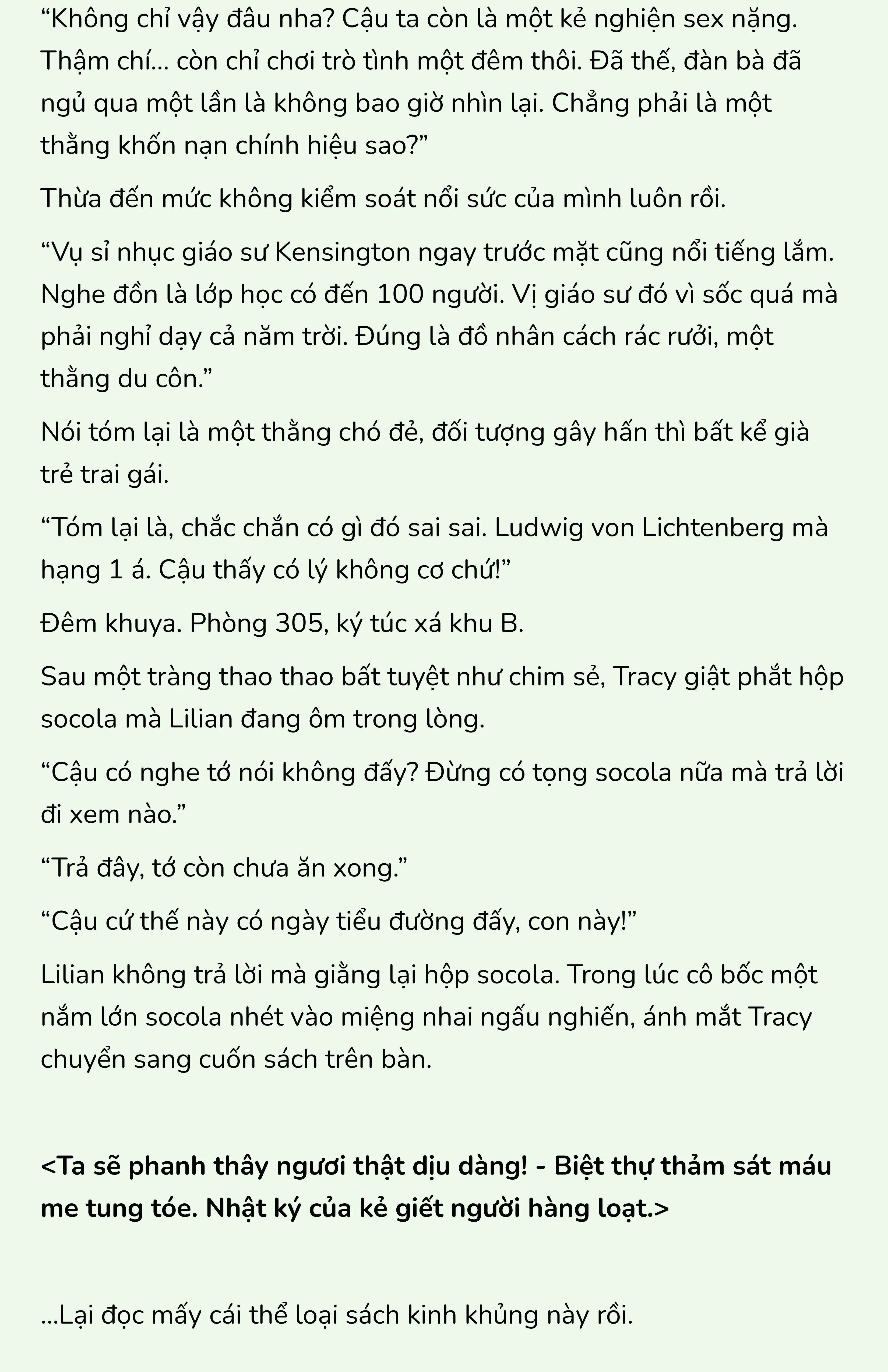 [Novel] Người Bạn Cùng Phòng Tâm Thần Của Tôi Chapter 1 - Trang 5