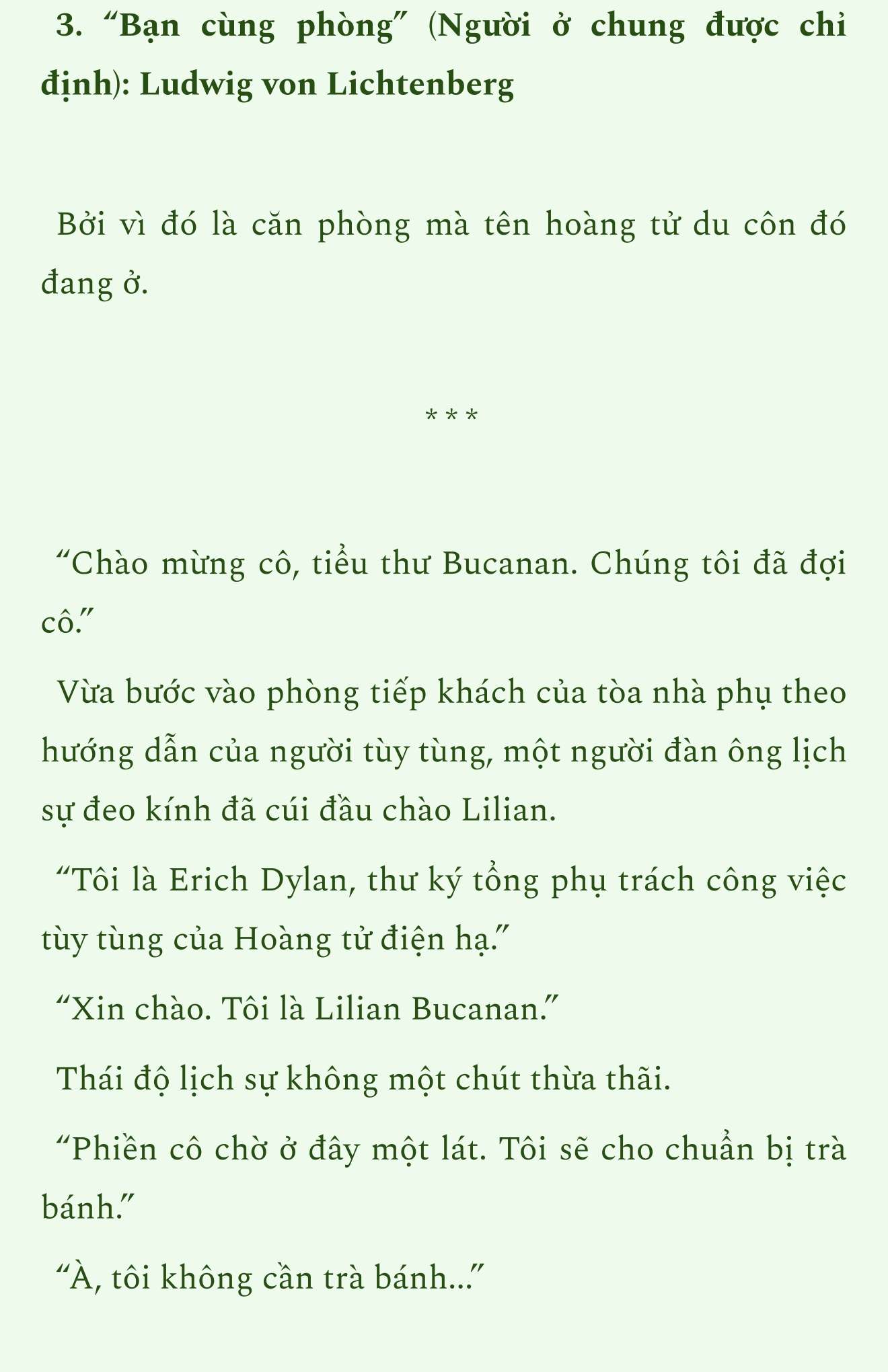 [Novel] Người Bạn Cùng Phòng Tâm Thần Của Tôi Chapter 4 - Trang 8