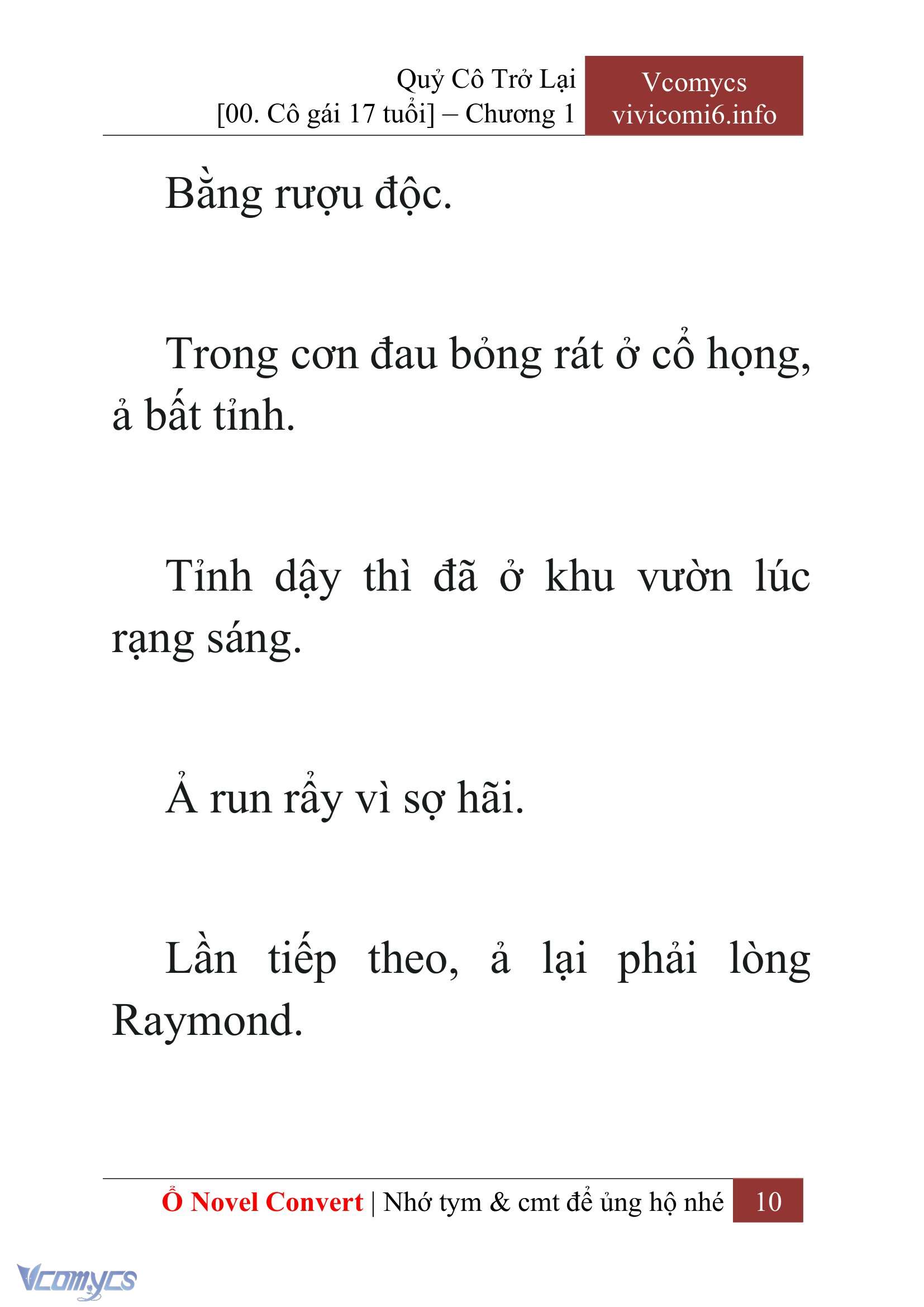 [Novel] Quý Cô Trở Lại Chapter 1 - Trang 13