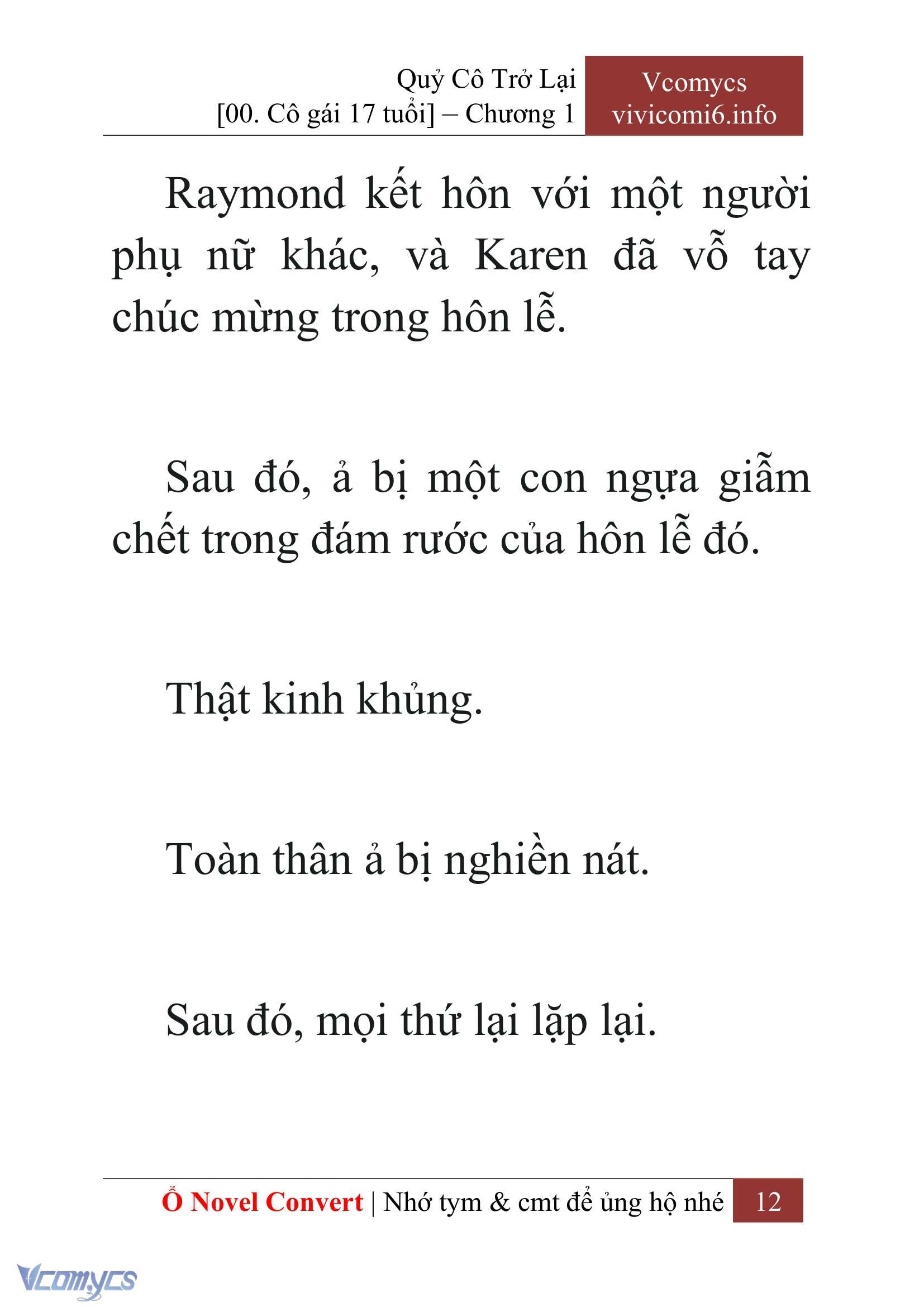 [Novel] Quý Cô Trở Lại Chapter 1 - Trang 15