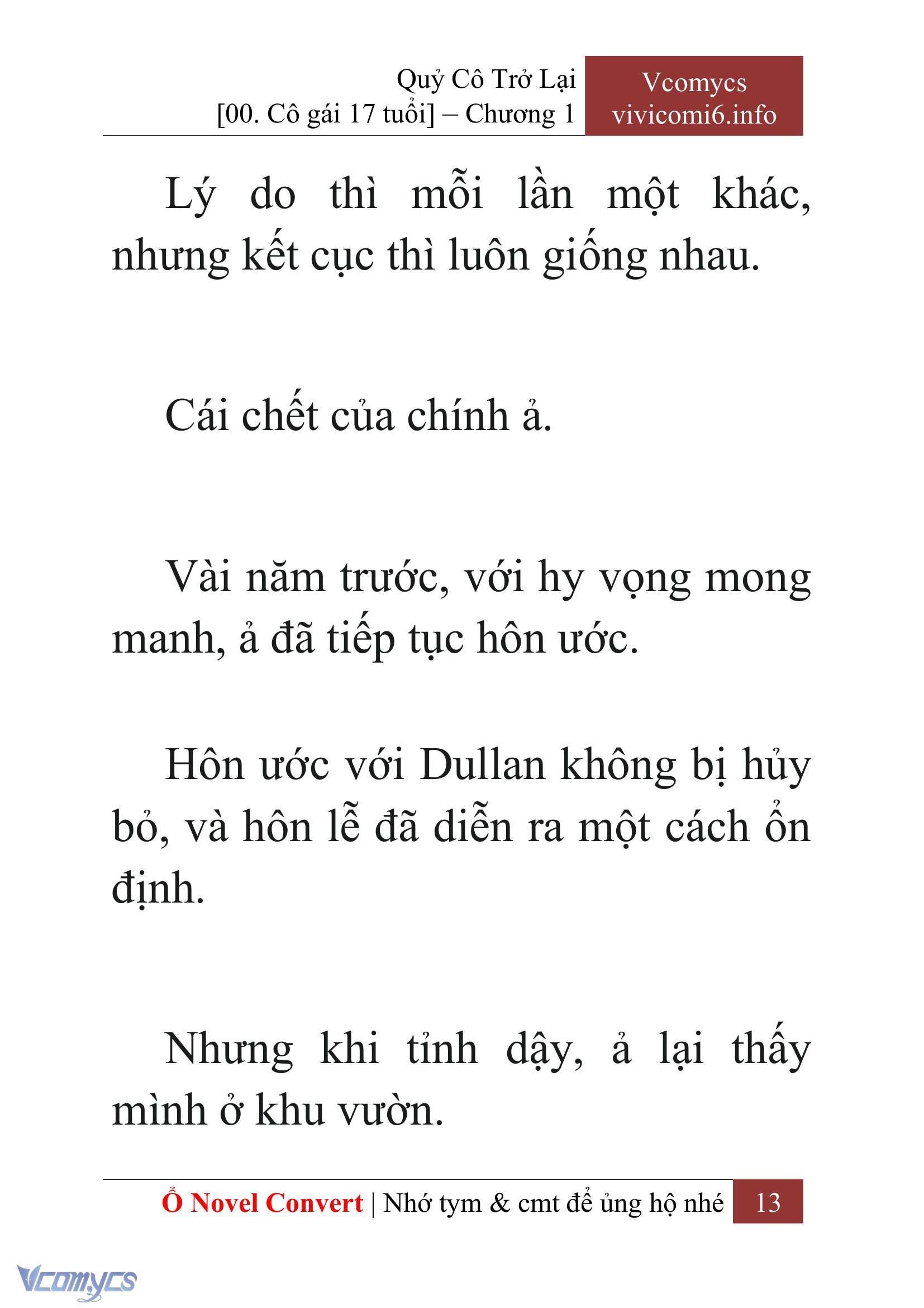 [Novel] Quý Cô Trở Lại Chapter 1 - Trang 16
