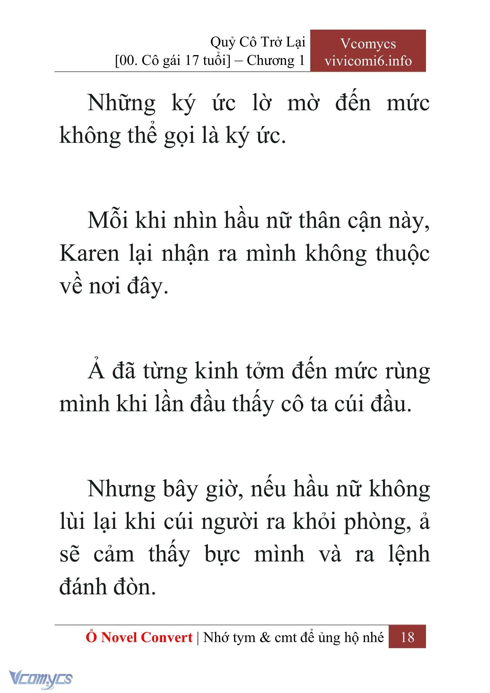 [Novel] Quý Cô Trở Lại Chapter 1 - Trang 21