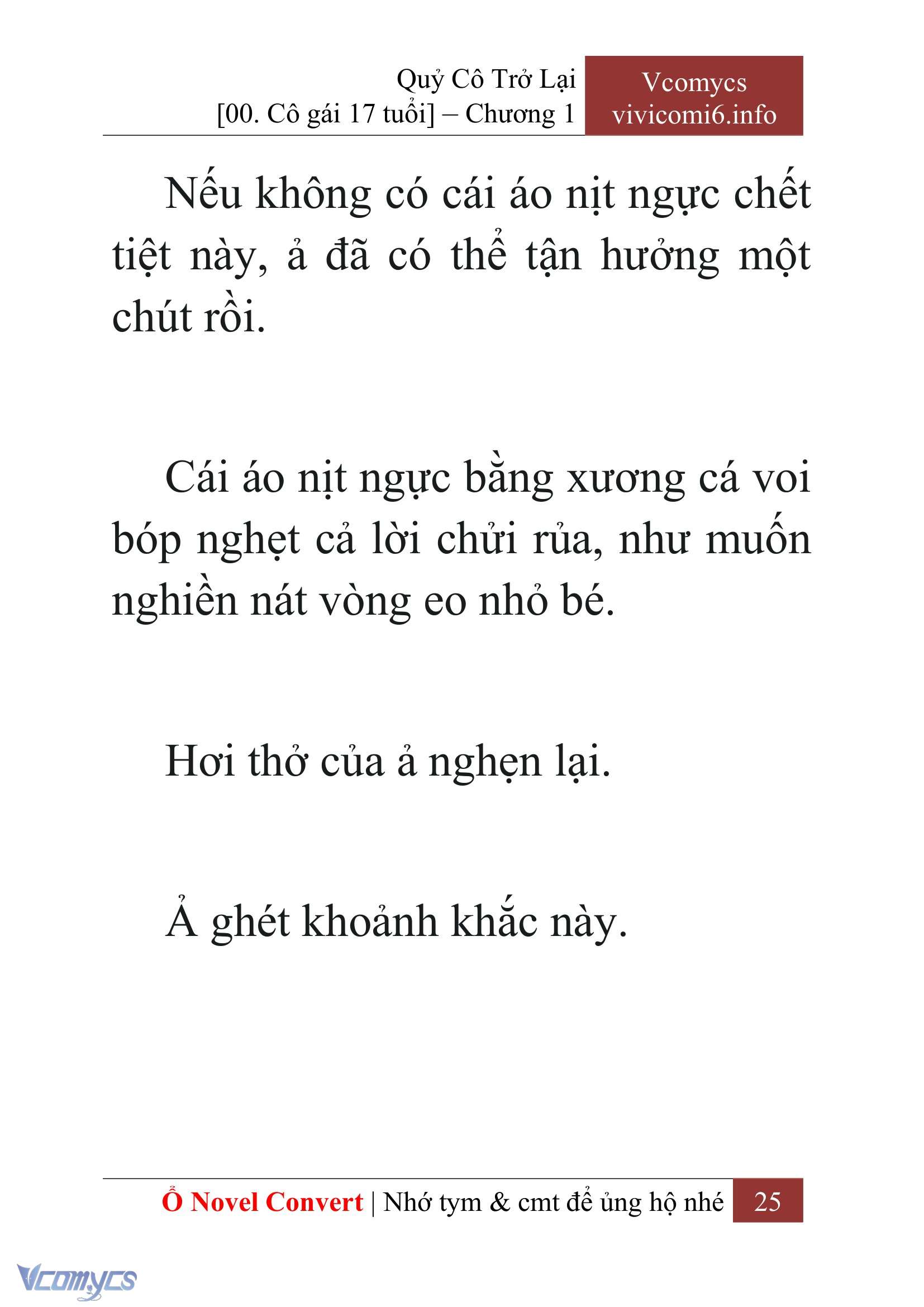[Novel] Quý Cô Trở Lại Chapter 1 - Trang 28