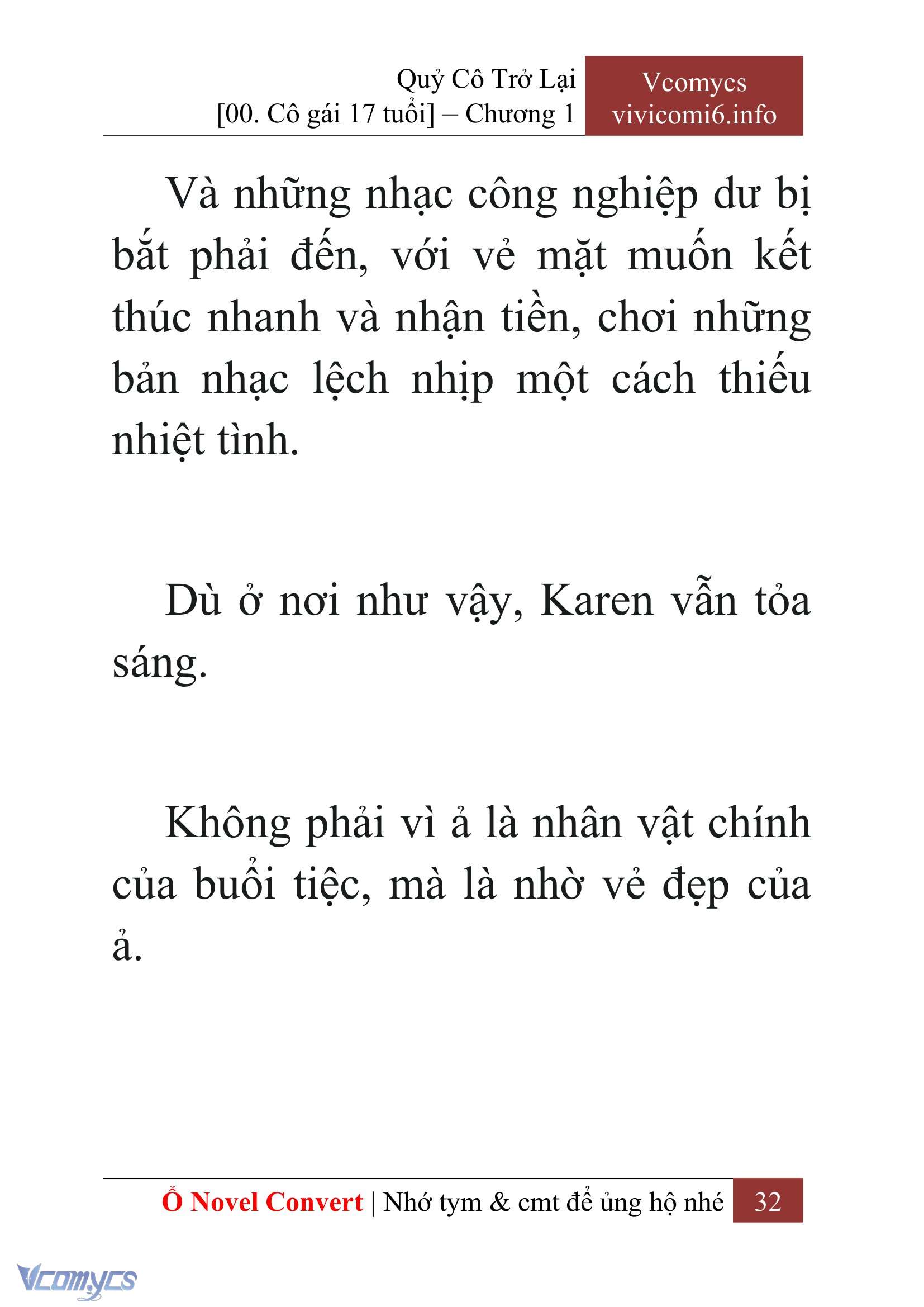 [Novel] Quý Cô Trở Lại Chapter 1 - Trang 35