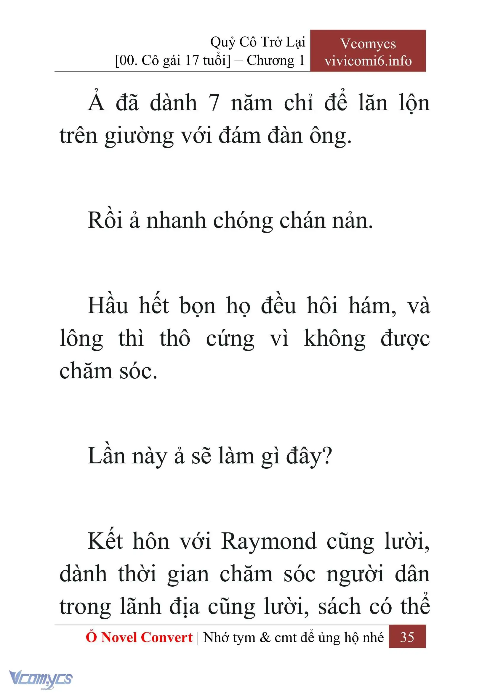 [Novel] Quý Cô Trở Lại Chapter 1 - Trang 38