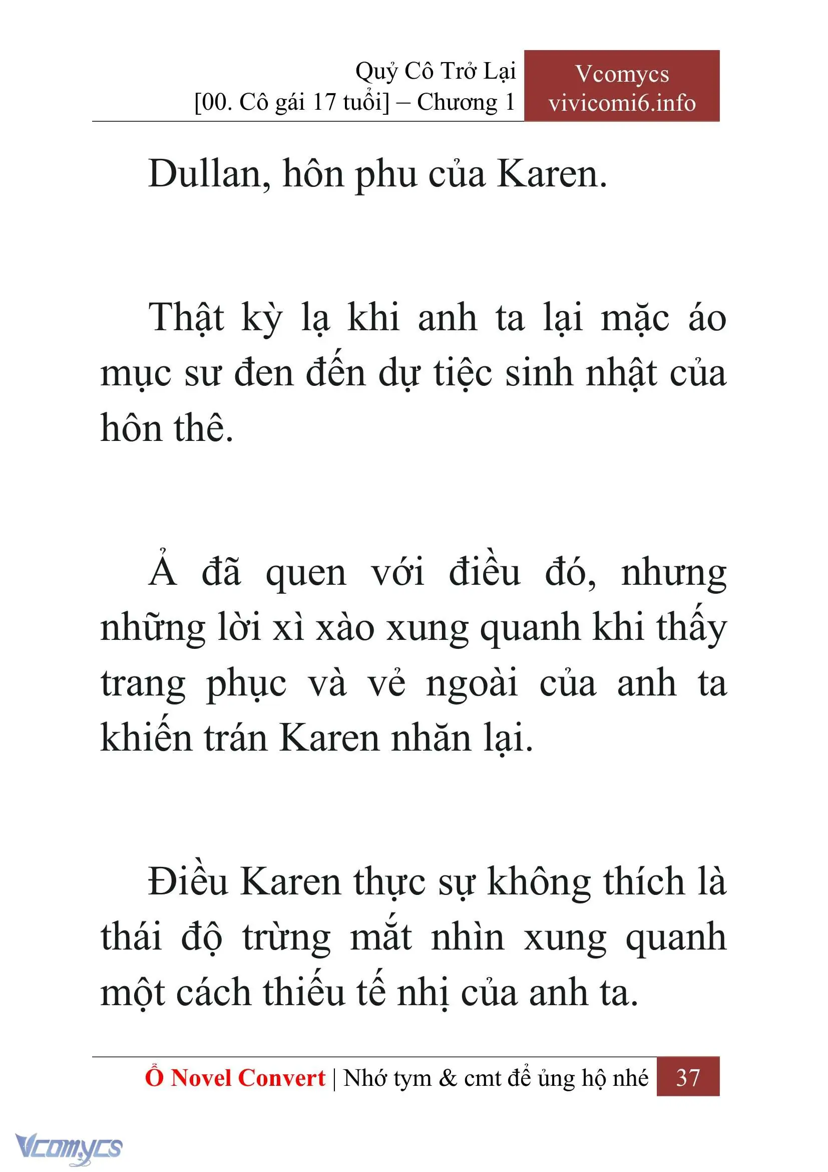 [Novel] Quý Cô Trở Lại Chapter 1 - Trang 40