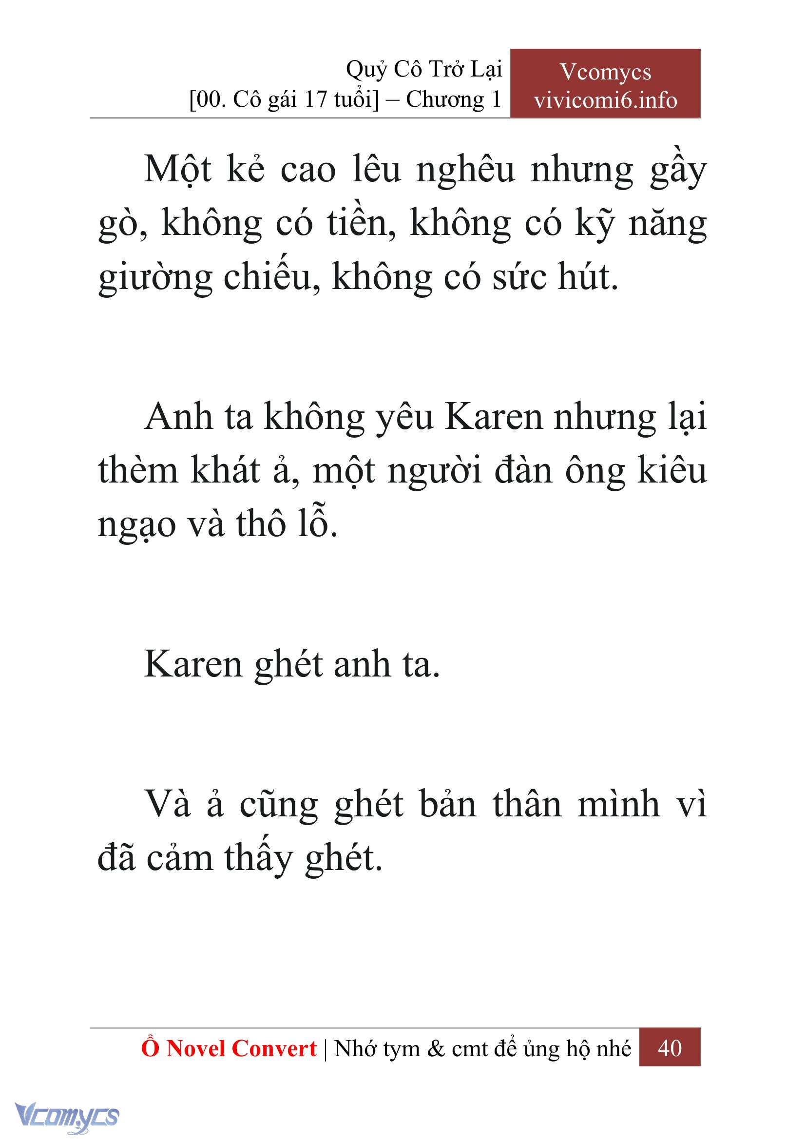 [Novel] Quý Cô Trở Lại Chapter 1 - Trang 43