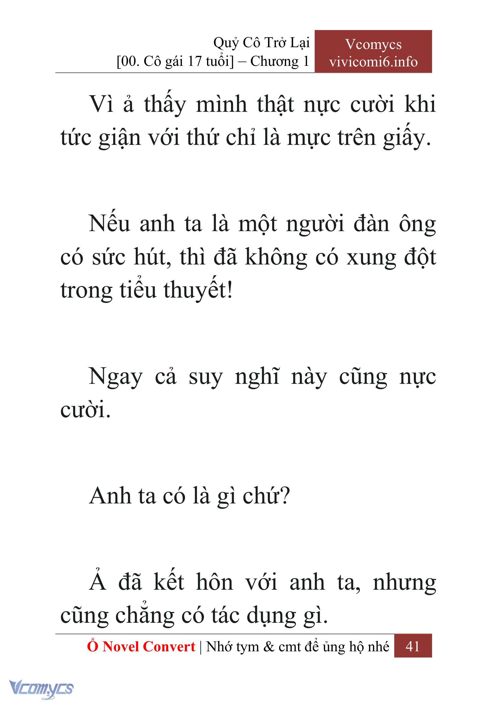 [Novel] Quý Cô Trở Lại Chapter 1 - Trang 44
