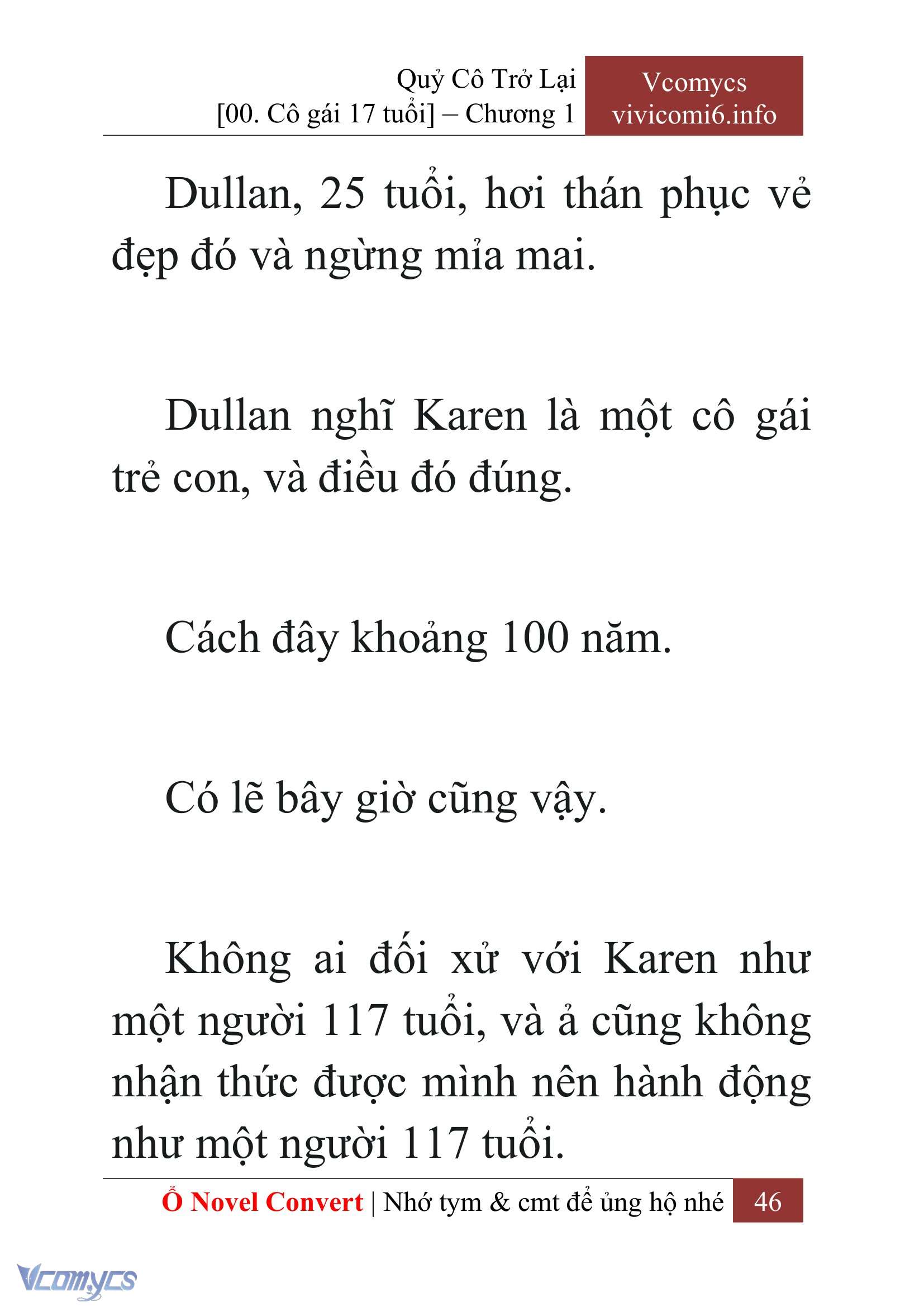 [Novel] Quý Cô Trở Lại Chapter 1 - Trang 49