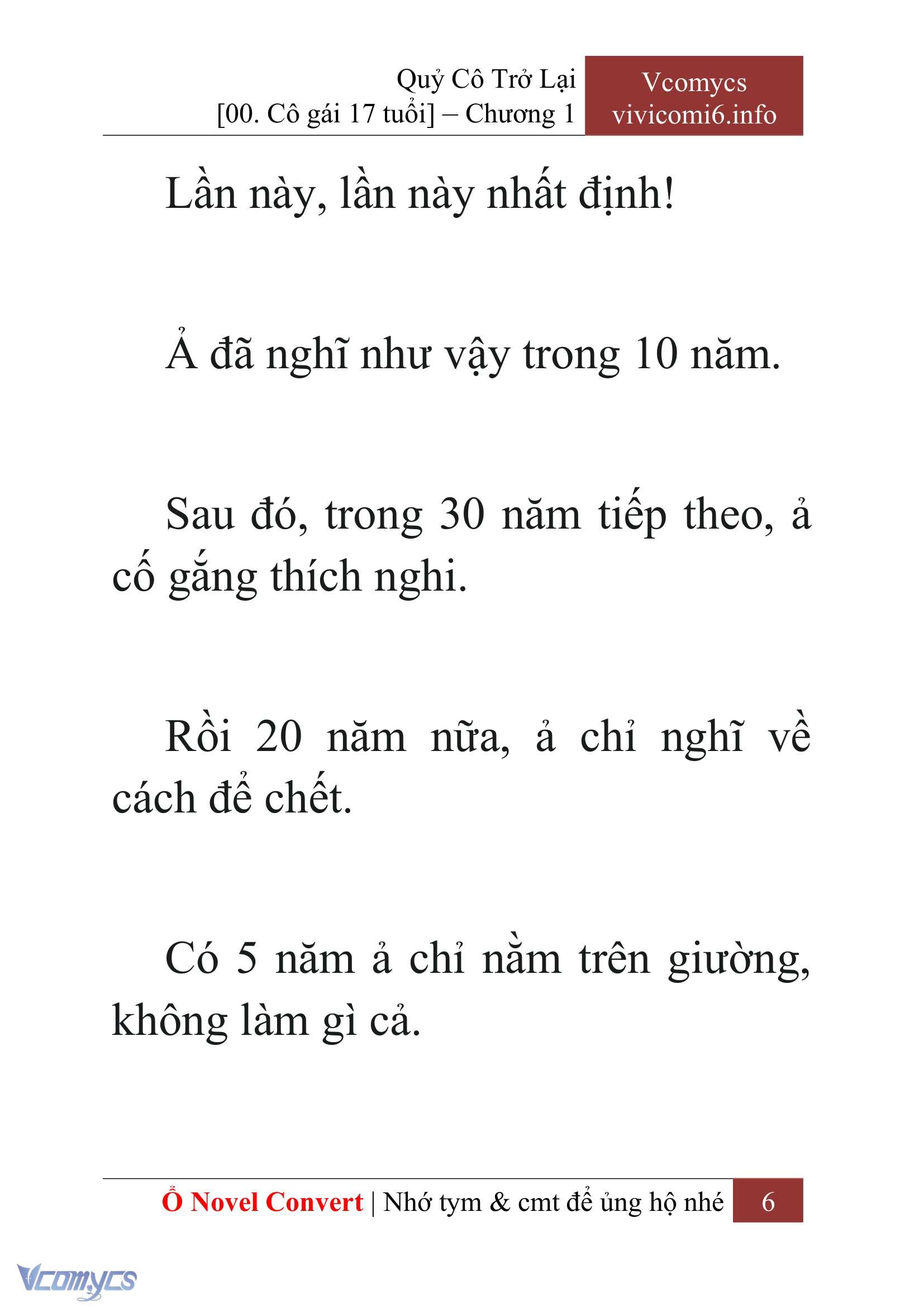 [Novel] Quý Cô Trở Lại Chapter 1 - Trang 9