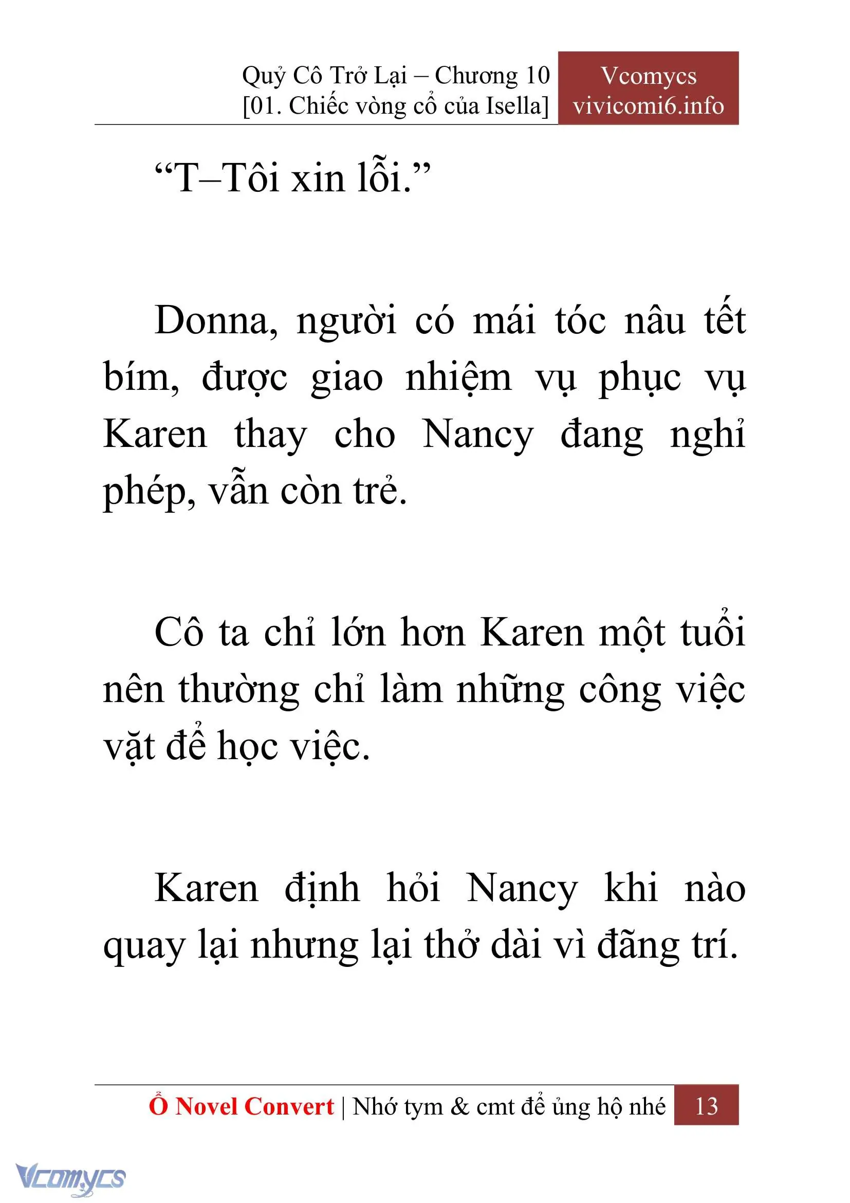 [Novel] Quý Cô Trở Lại Chapter 10 - Trang 16