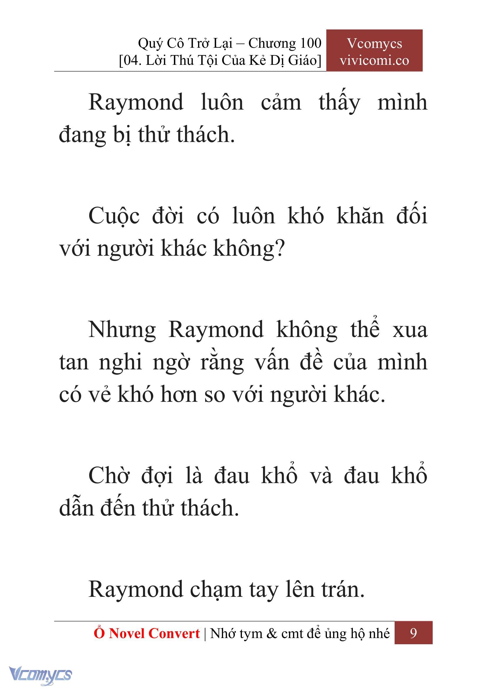 [Novel] Quý Cô Trở Lại Chapter 100 - Trang 12
