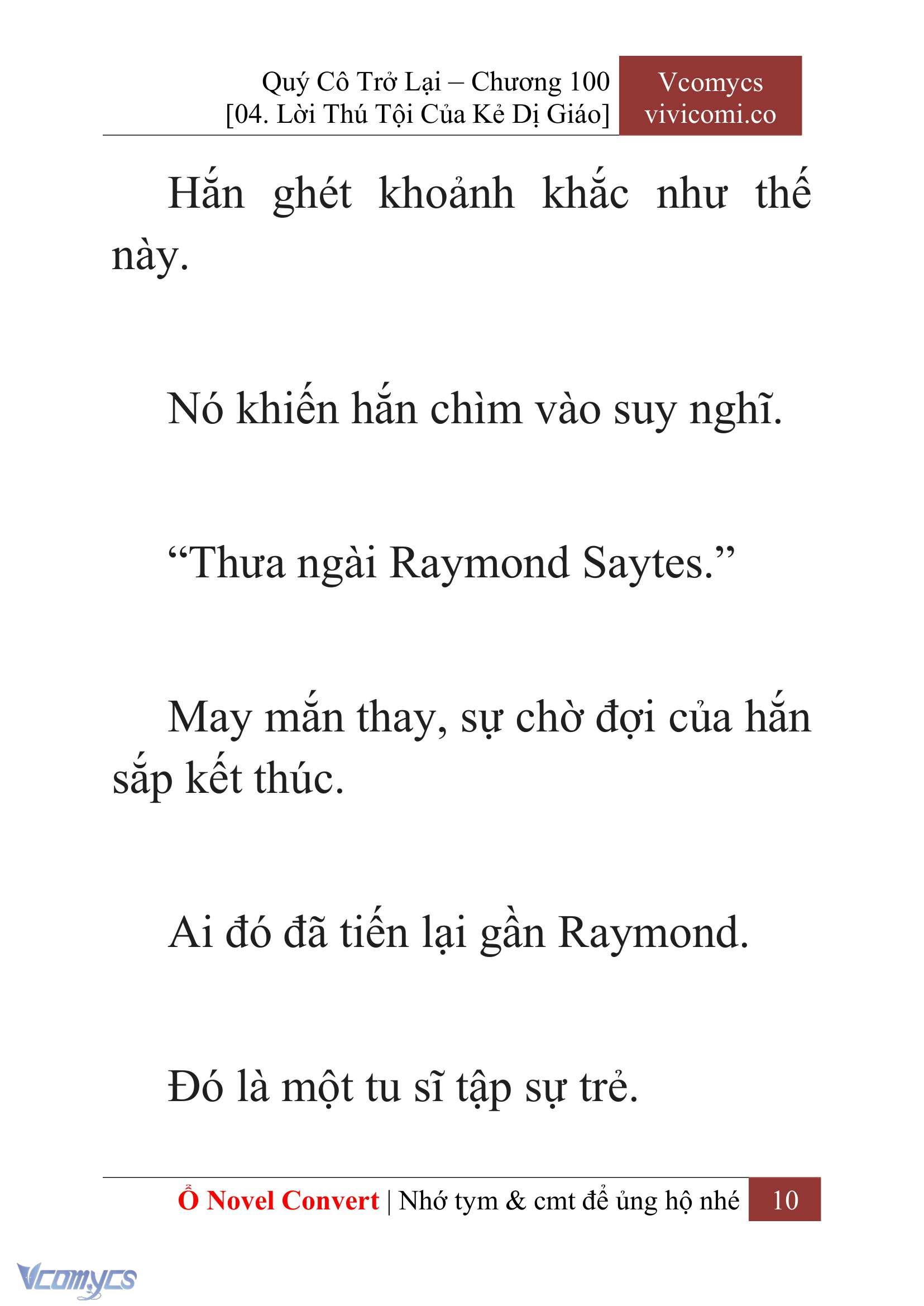 [Novel] Quý Cô Trở Lại Chapter 100 - Trang 13