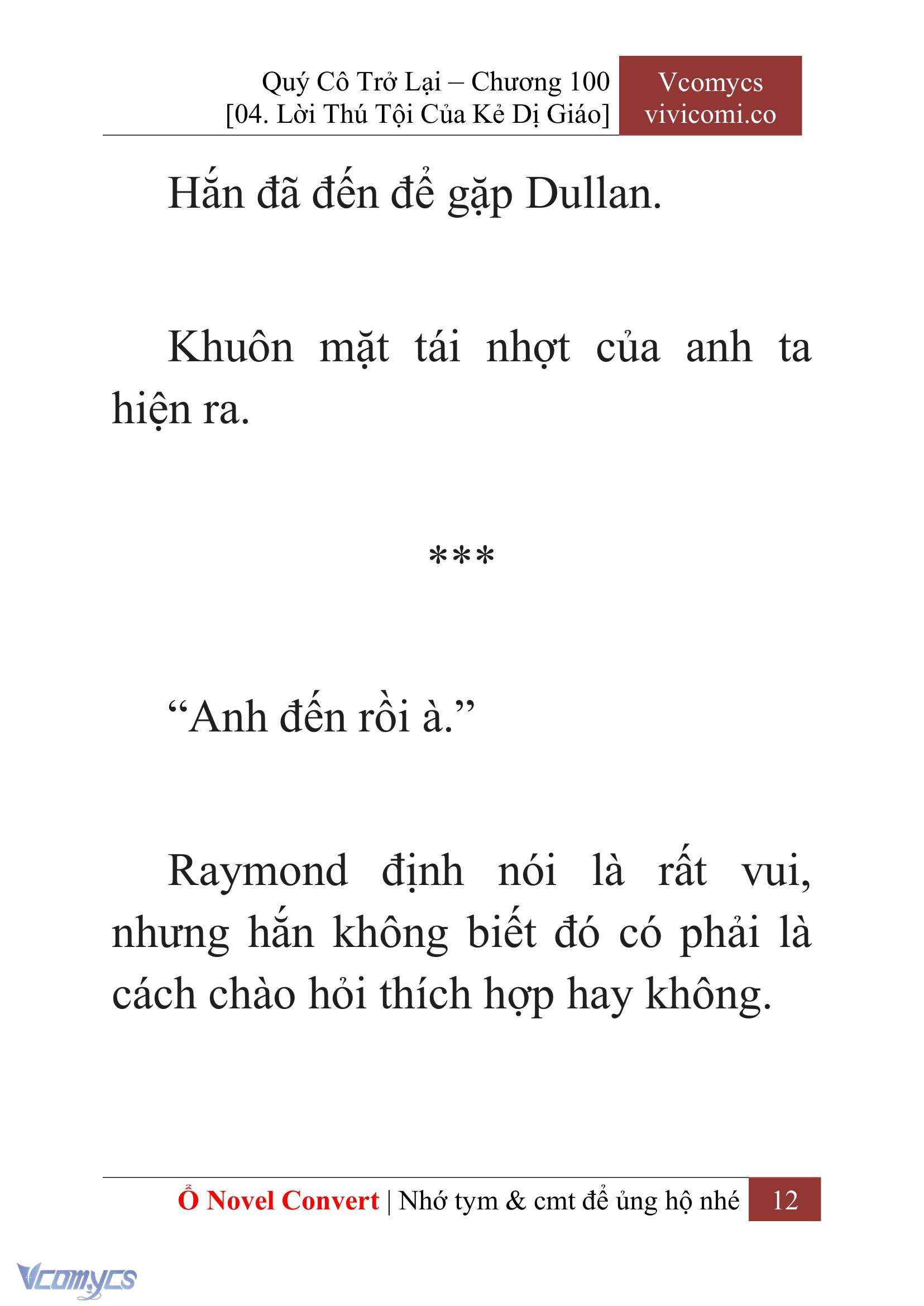 [Novel] Quý Cô Trở Lại Chapter 100 - Trang 15