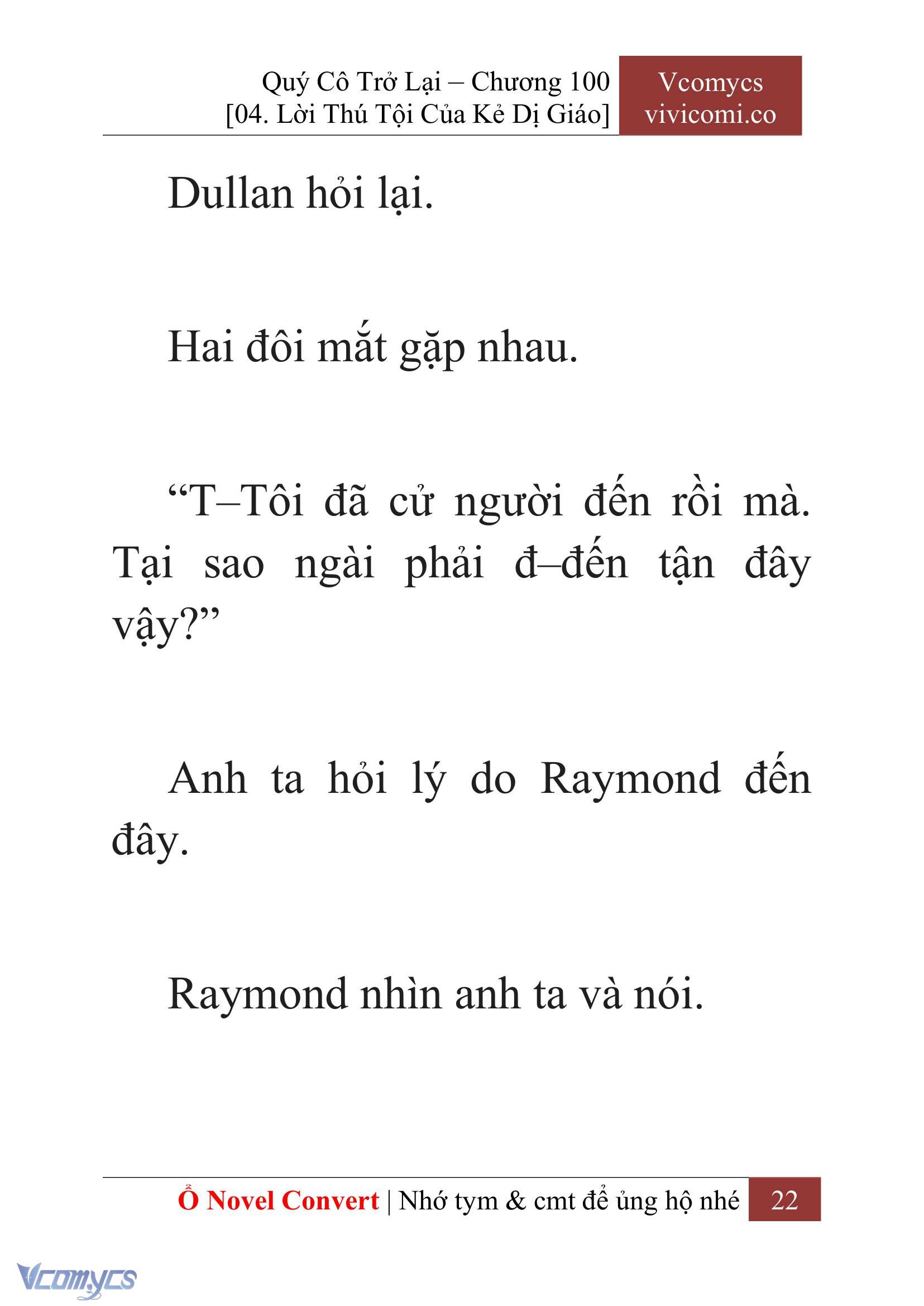 [Novel] Quý Cô Trở Lại Chapter 100 - Trang 25