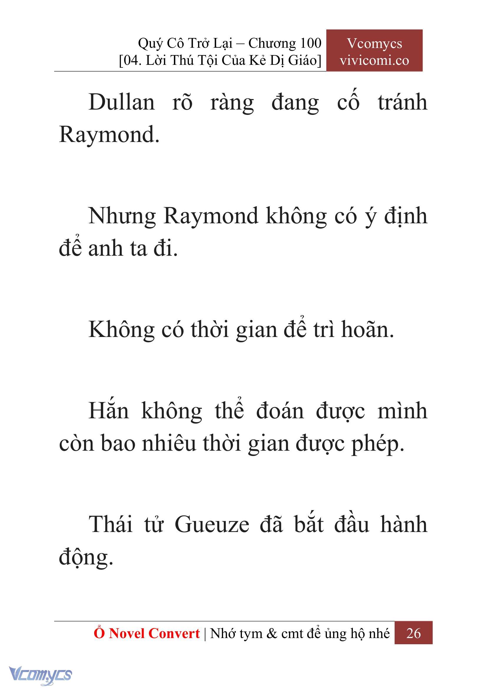 [Novel] Quý Cô Trở Lại Chapter 100 - Trang 29