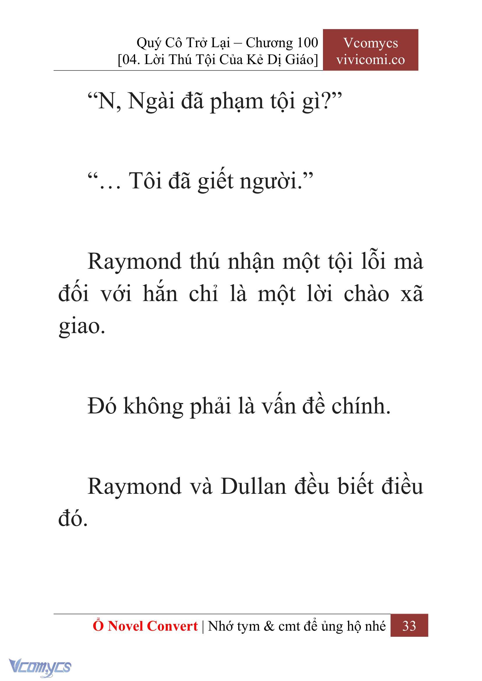 [Novel] Quý Cô Trở Lại Chapter 100 - Trang 36