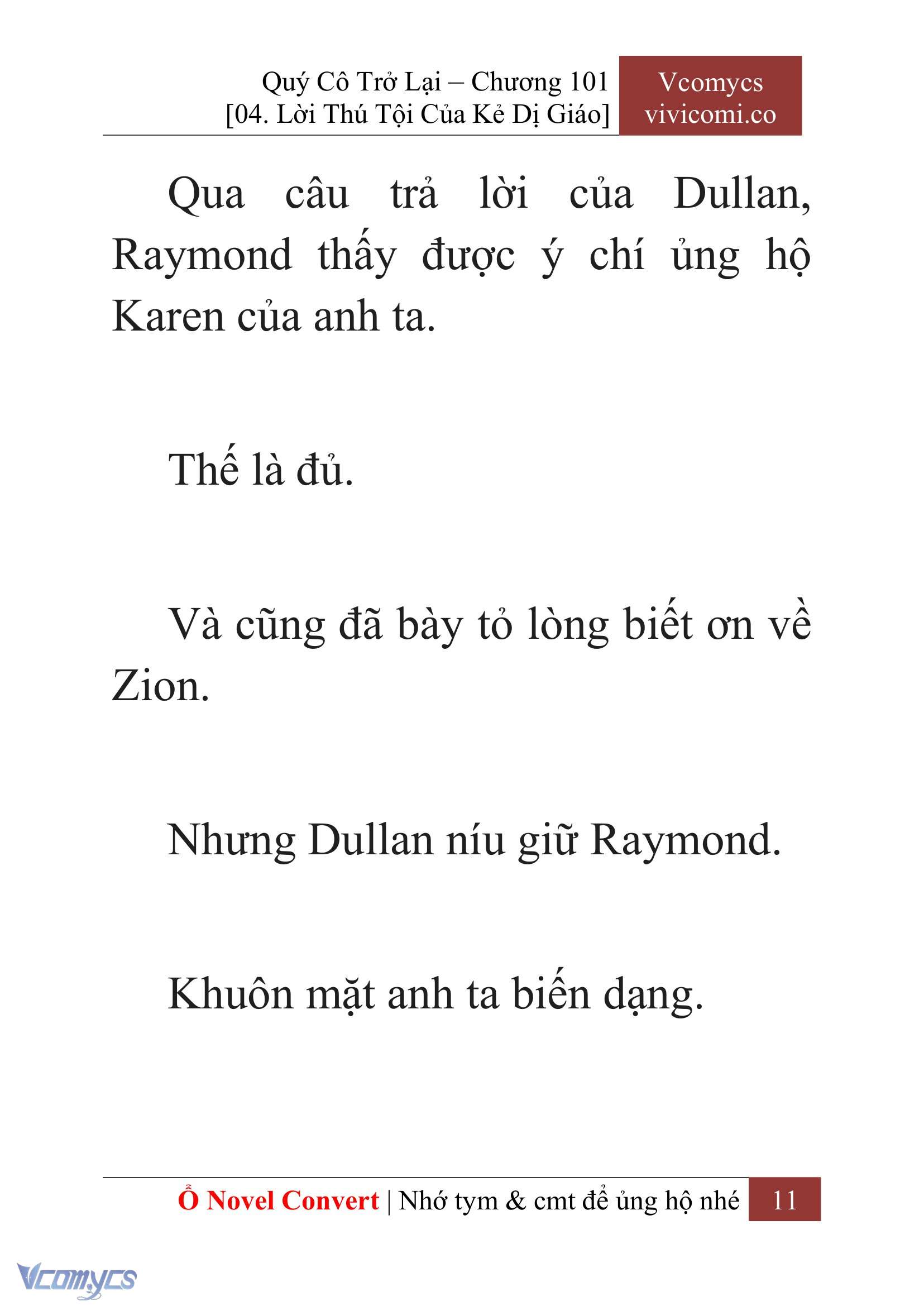 [Novel] Quý Cô Trở Lại Chapter 101 - Trang 14