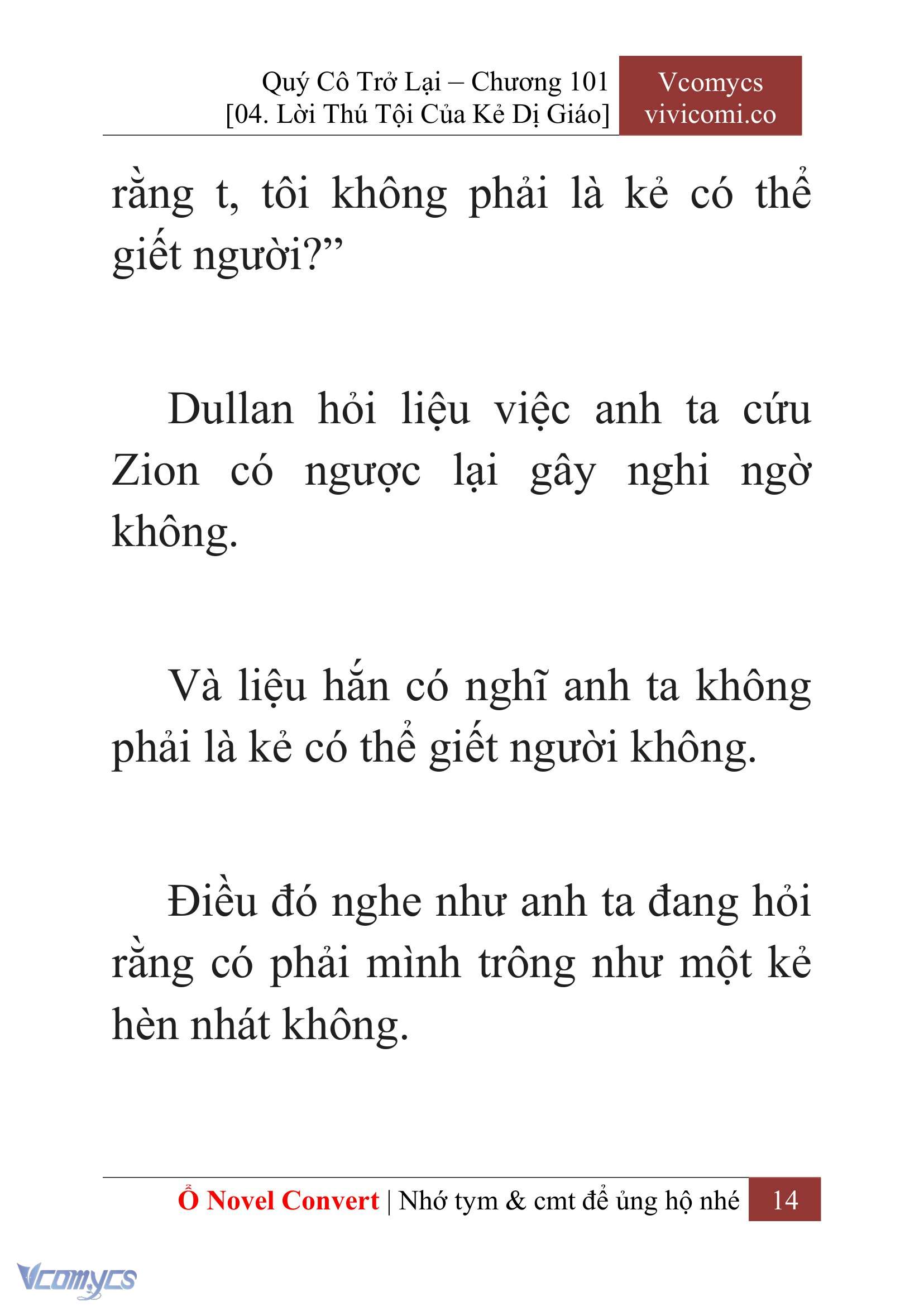 [Novel] Quý Cô Trở Lại Chapter 101 - Trang 17