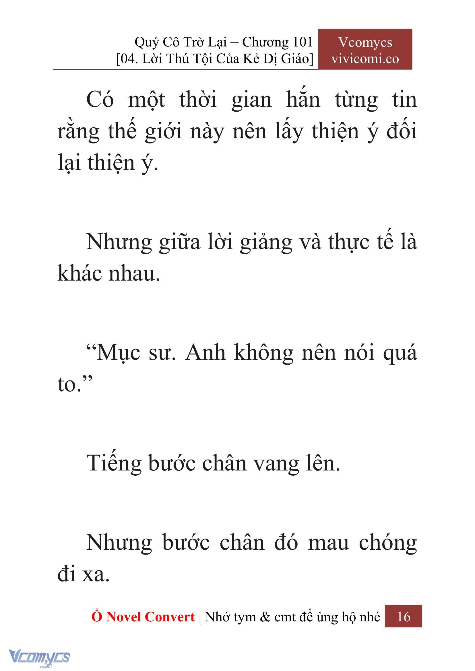 [Novel] Quý Cô Trở Lại Chapter 101 - Trang 19