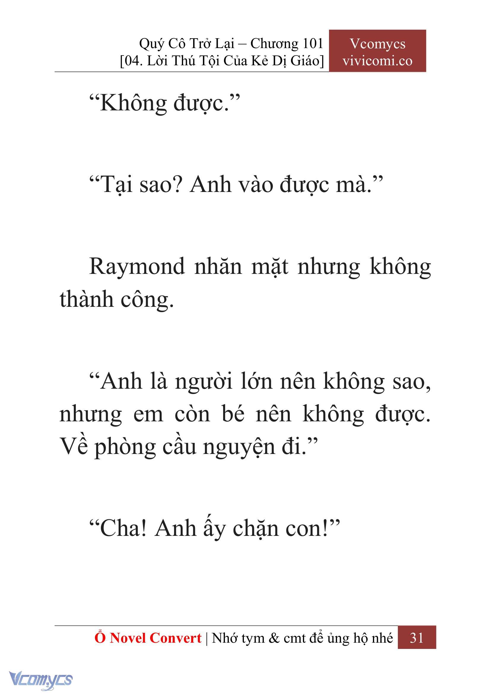 [Novel] Quý Cô Trở Lại Chapter 101 - Trang 34