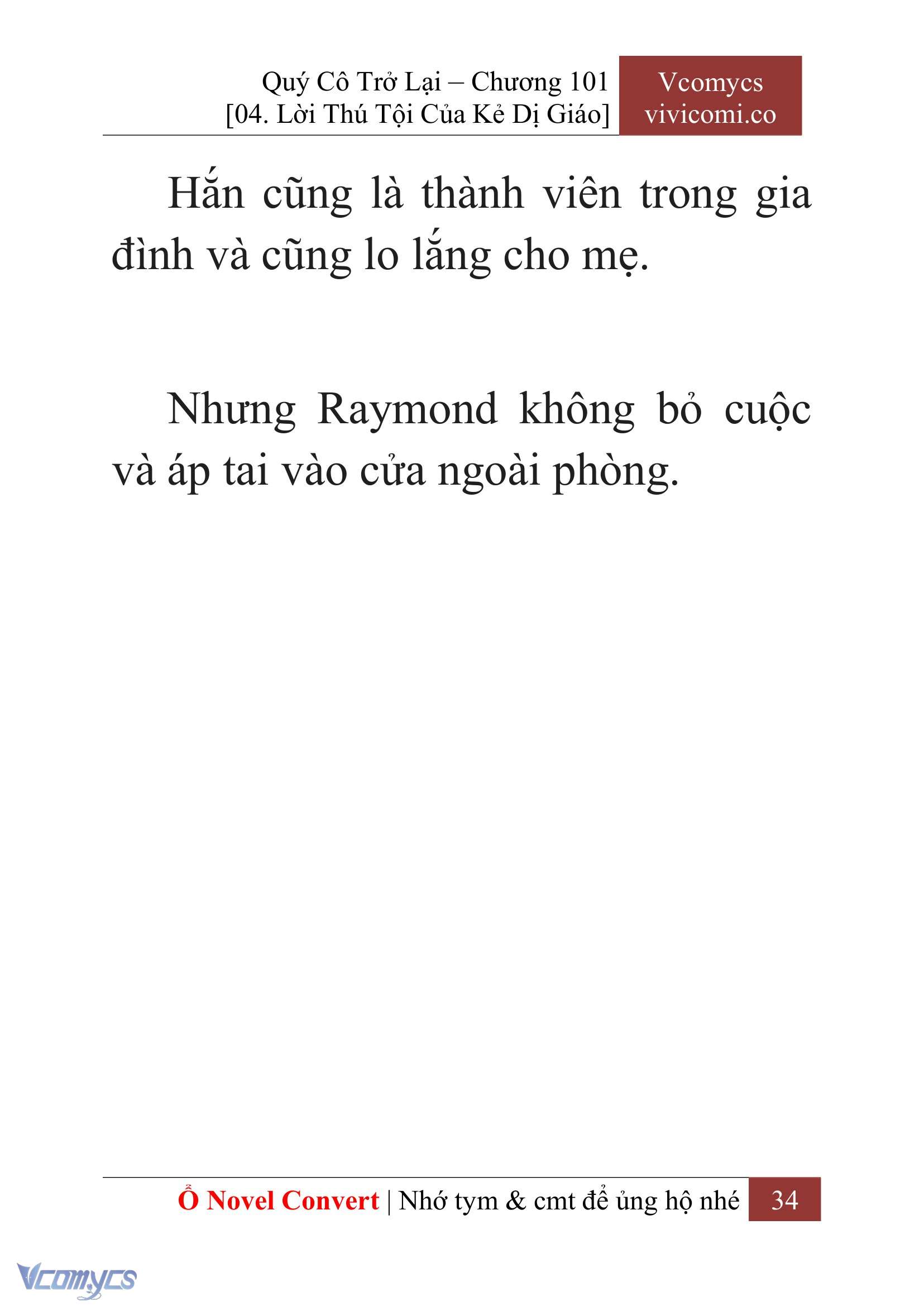 [Novel] Quý Cô Trở Lại Chapter 101 - Trang 37