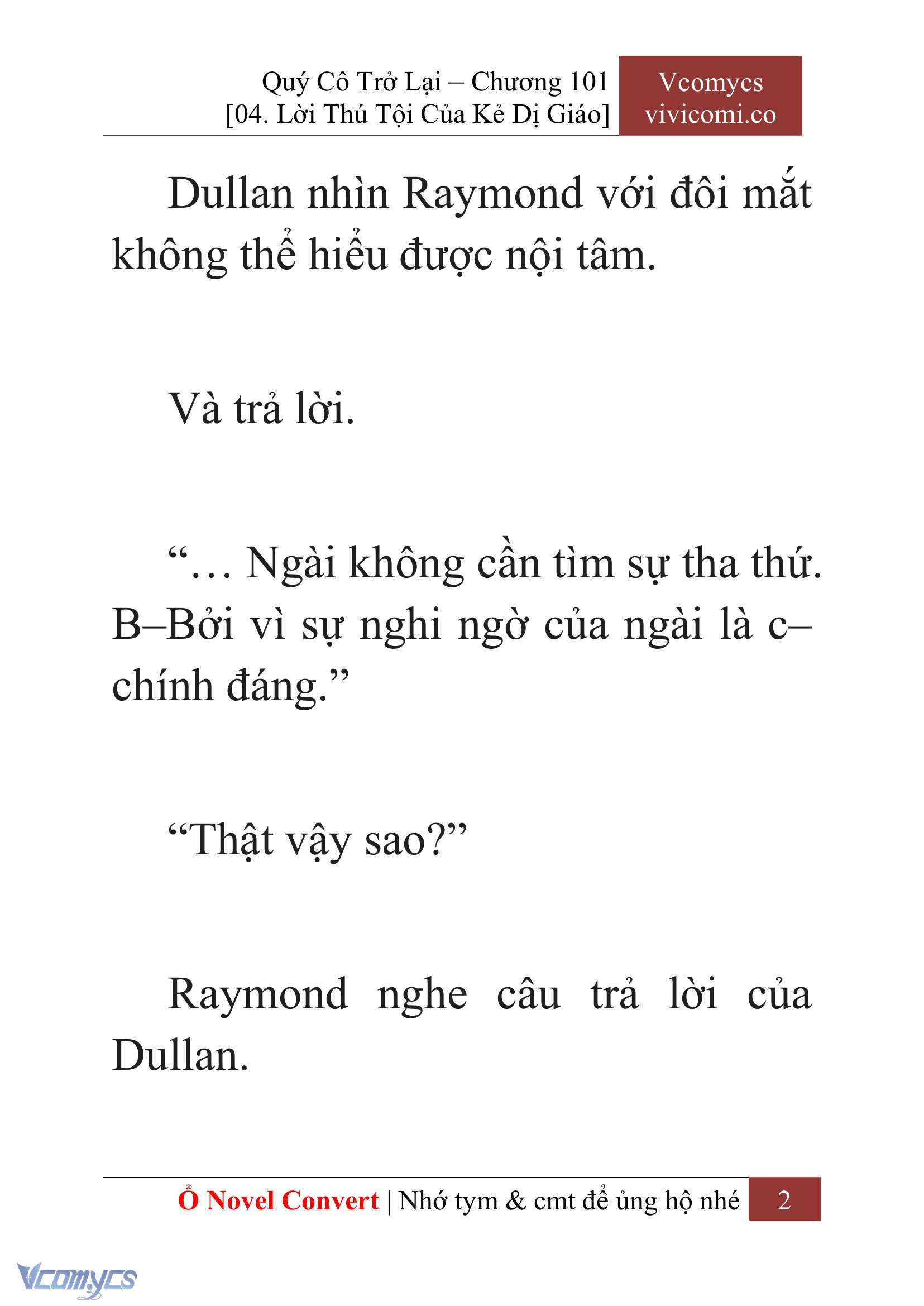 [Novel] Quý Cô Trở Lại Chapter 101 - Trang 5