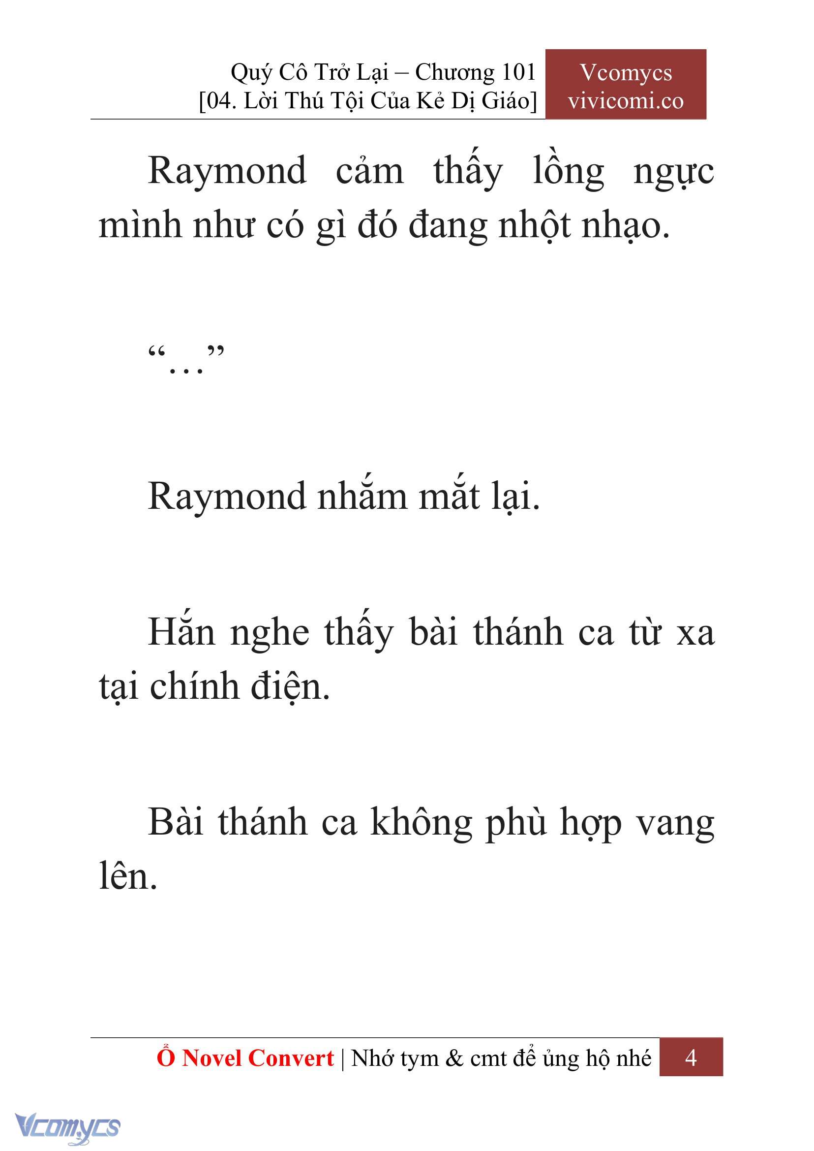 [Novel] Quý Cô Trở Lại Chapter 101 - Trang 7