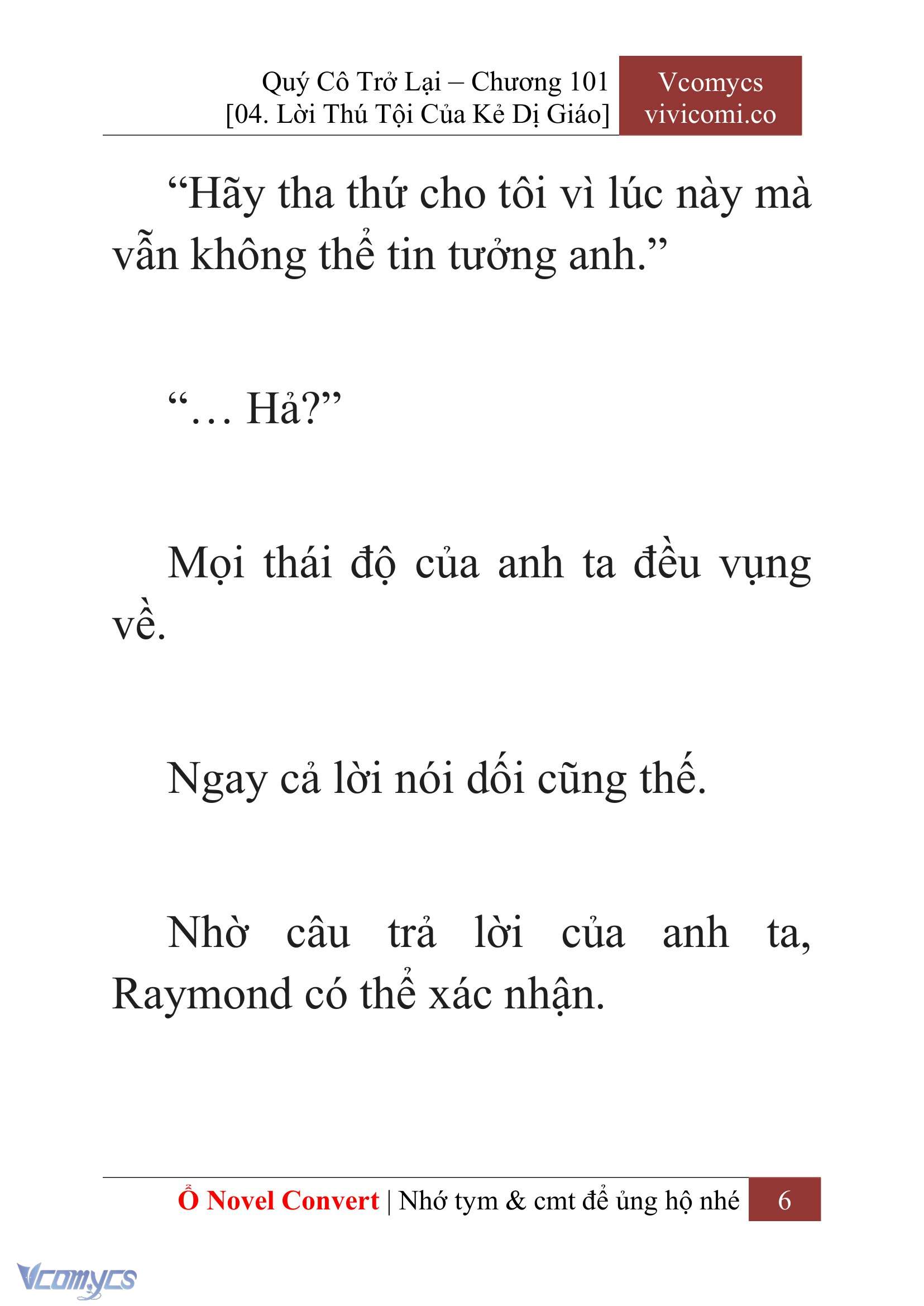 [Novel] Quý Cô Trở Lại Chapter 101 - Trang 9