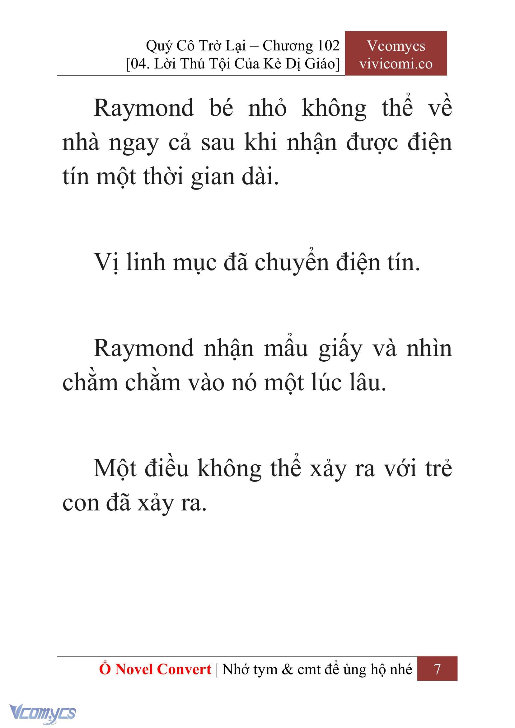 [Novel] Quý Cô Trở Lại Chapter 102 - Trang 10