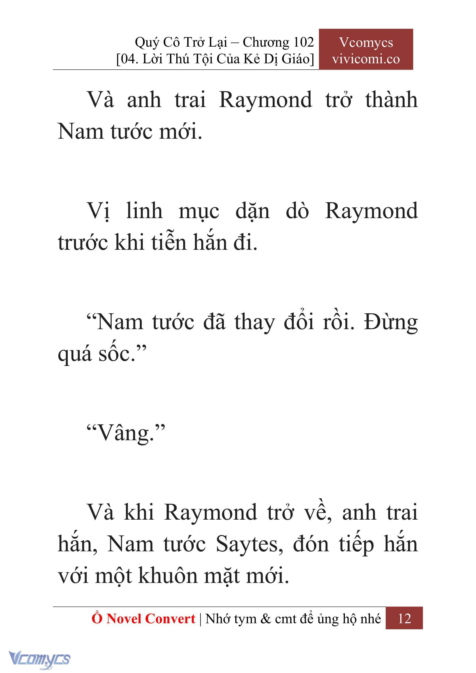 [Novel] Quý Cô Trở Lại Chapter 102 - Trang 15