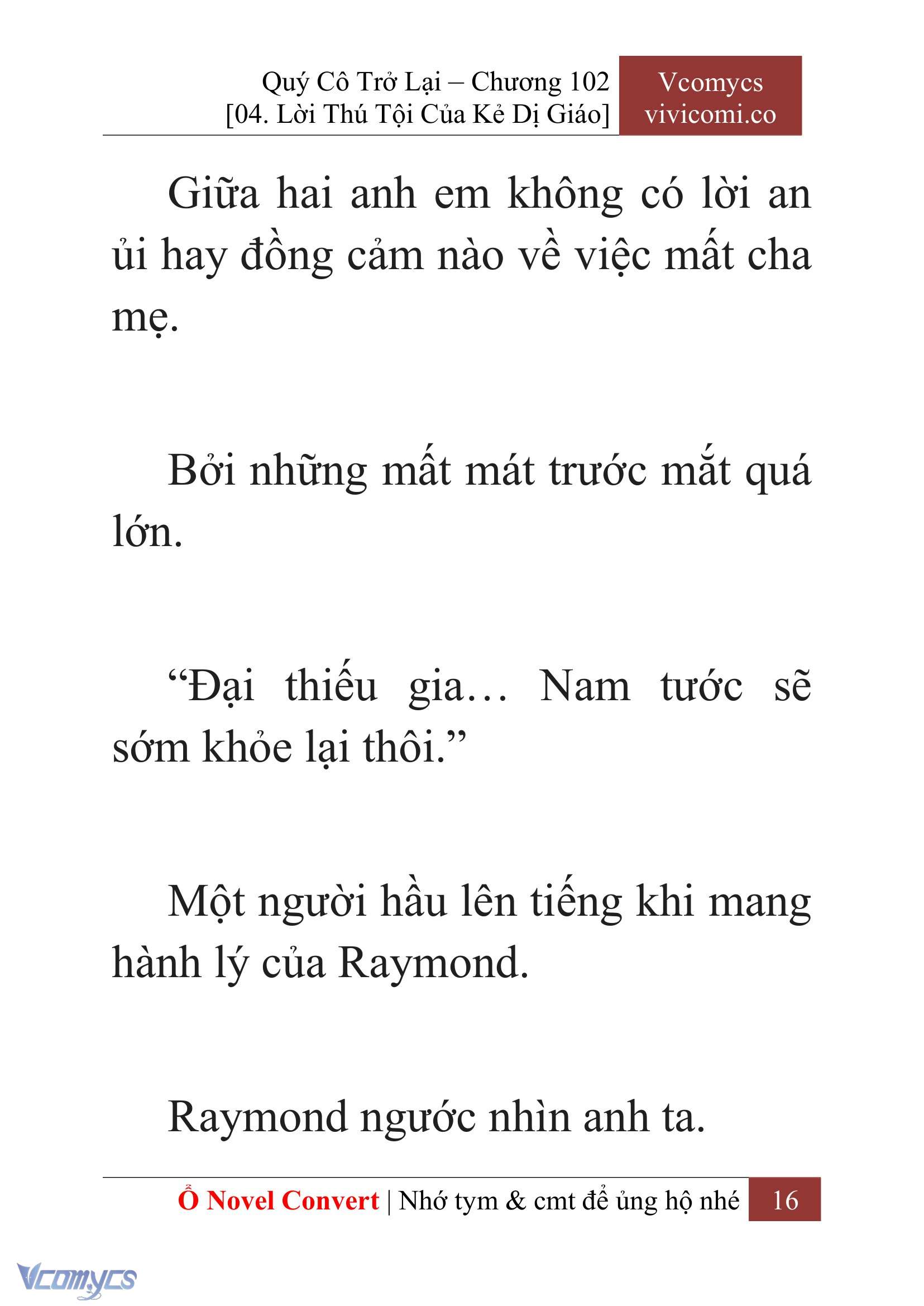 [Novel] Quý Cô Trở Lại Chapter 102 - Trang 19