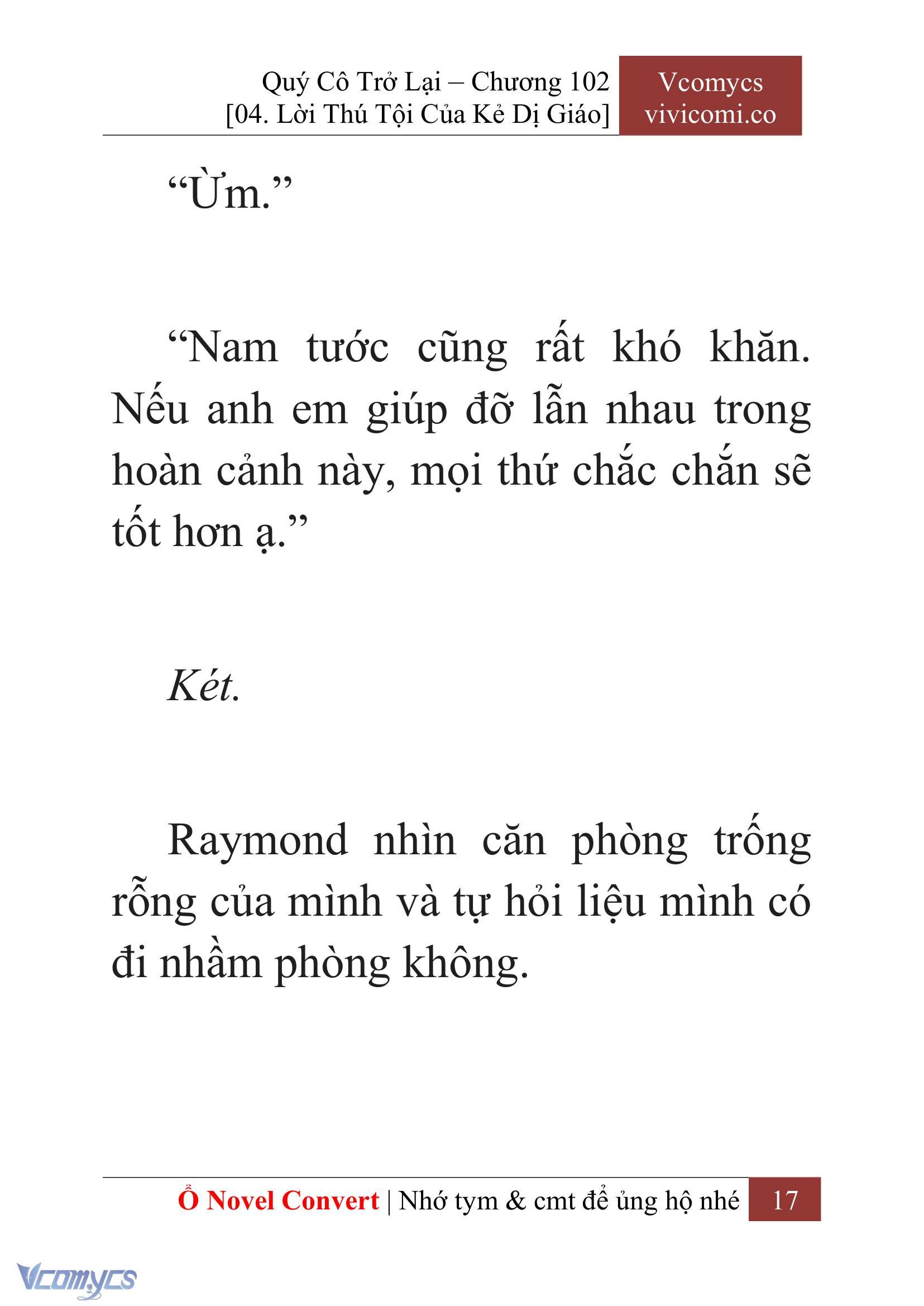 [Novel] Quý Cô Trở Lại Chapter 102 - Trang 20