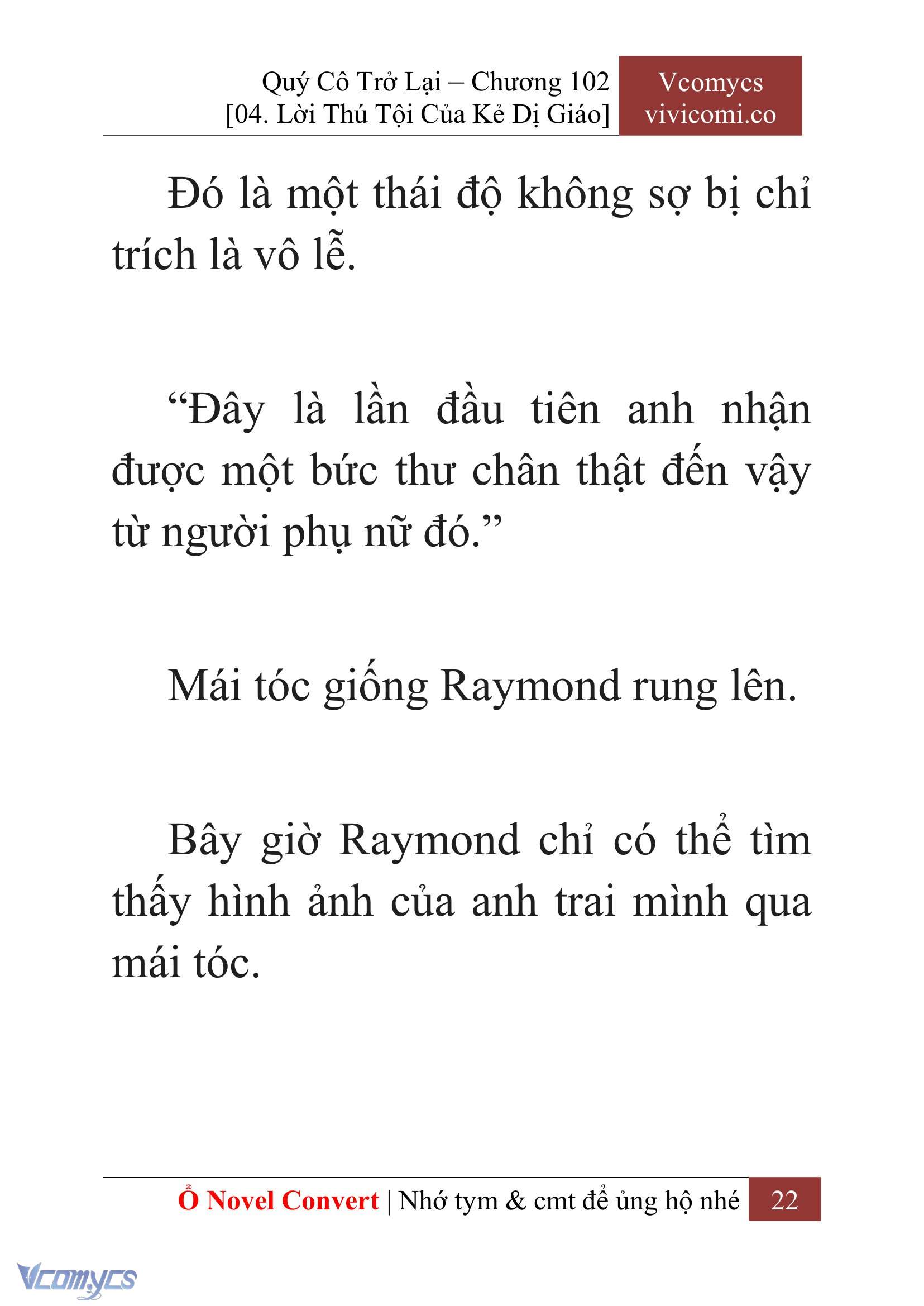 [Novel] Quý Cô Trở Lại Chapter 102 - Trang 25