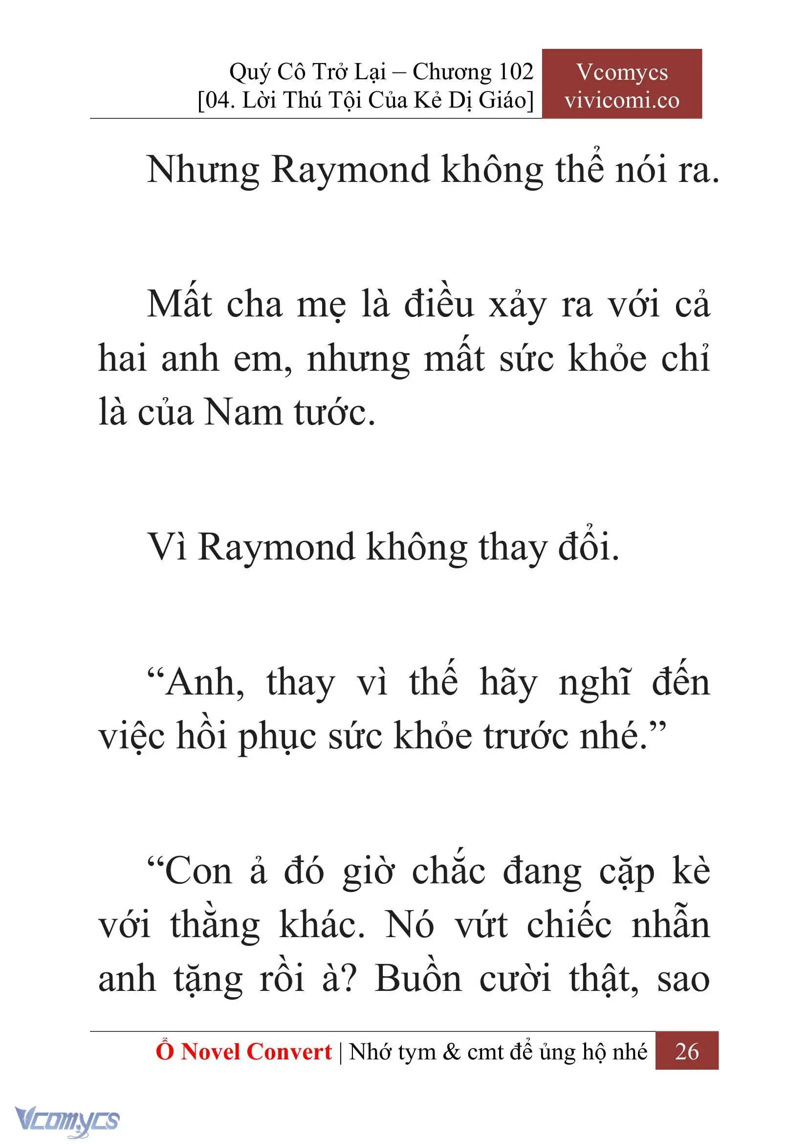 [Novel] Quý Cô Trở Lại Chapter 102 - Trang 29