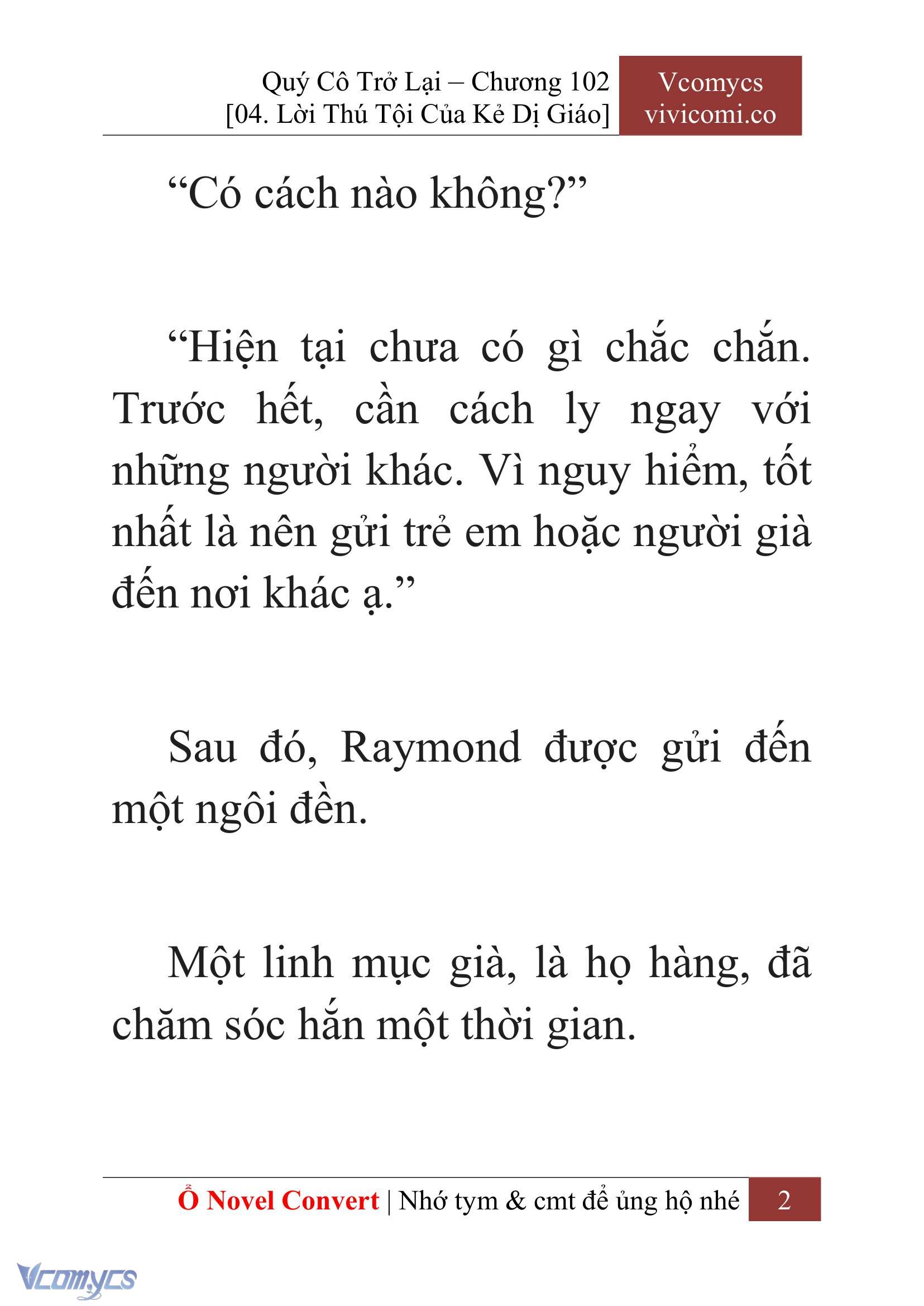 [Novel] Quý Cô Trở Lại Chapter 102 - Trang 5