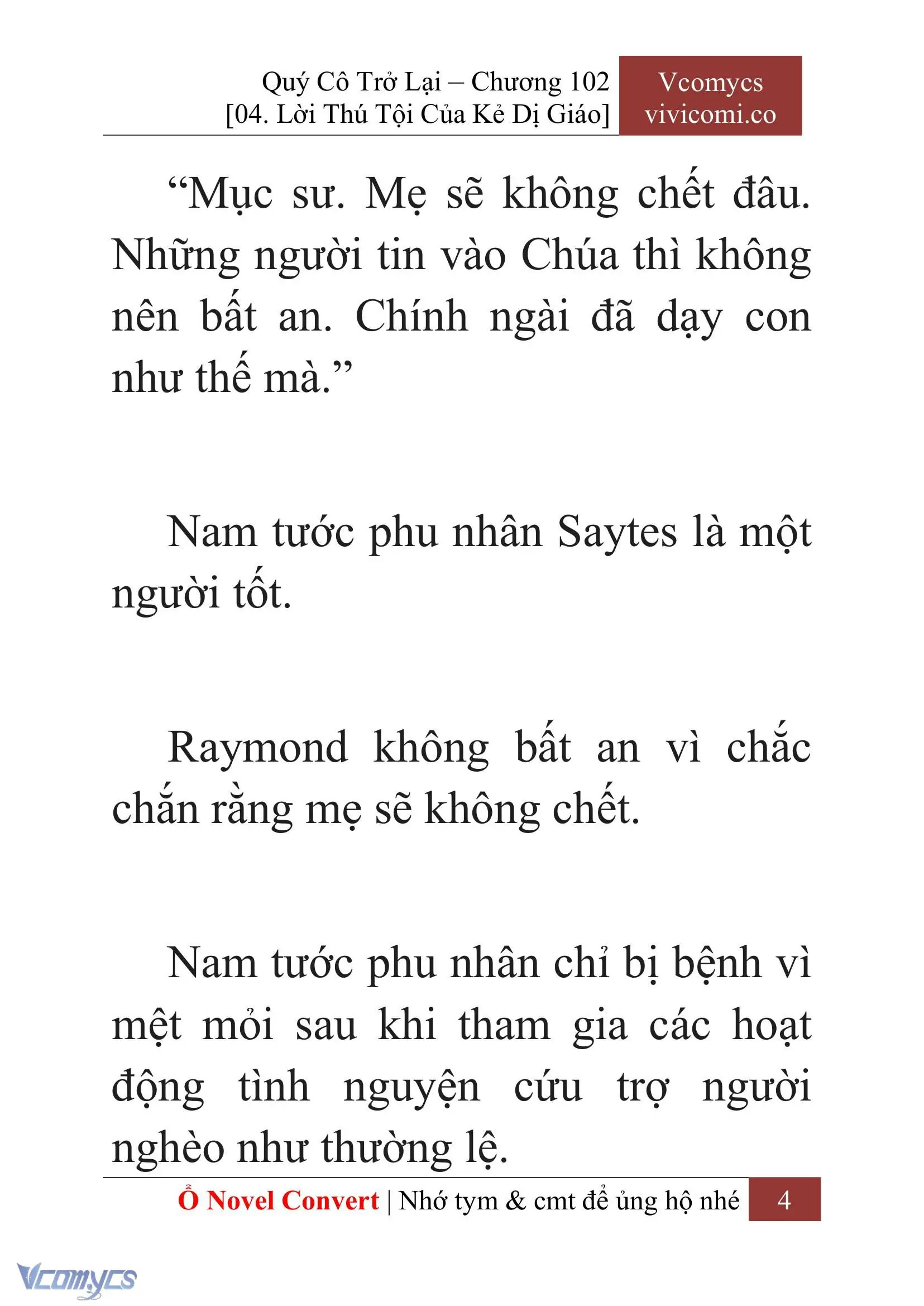 [Novel] Quý Cô Trở Lại Chapter 102 - Trang 7