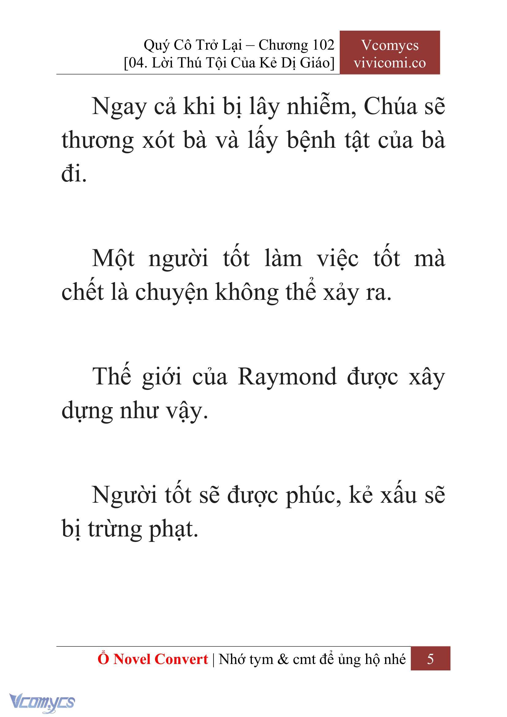 [Novel] Quý Cô Trở Lại Chapter 102 - Trang 8