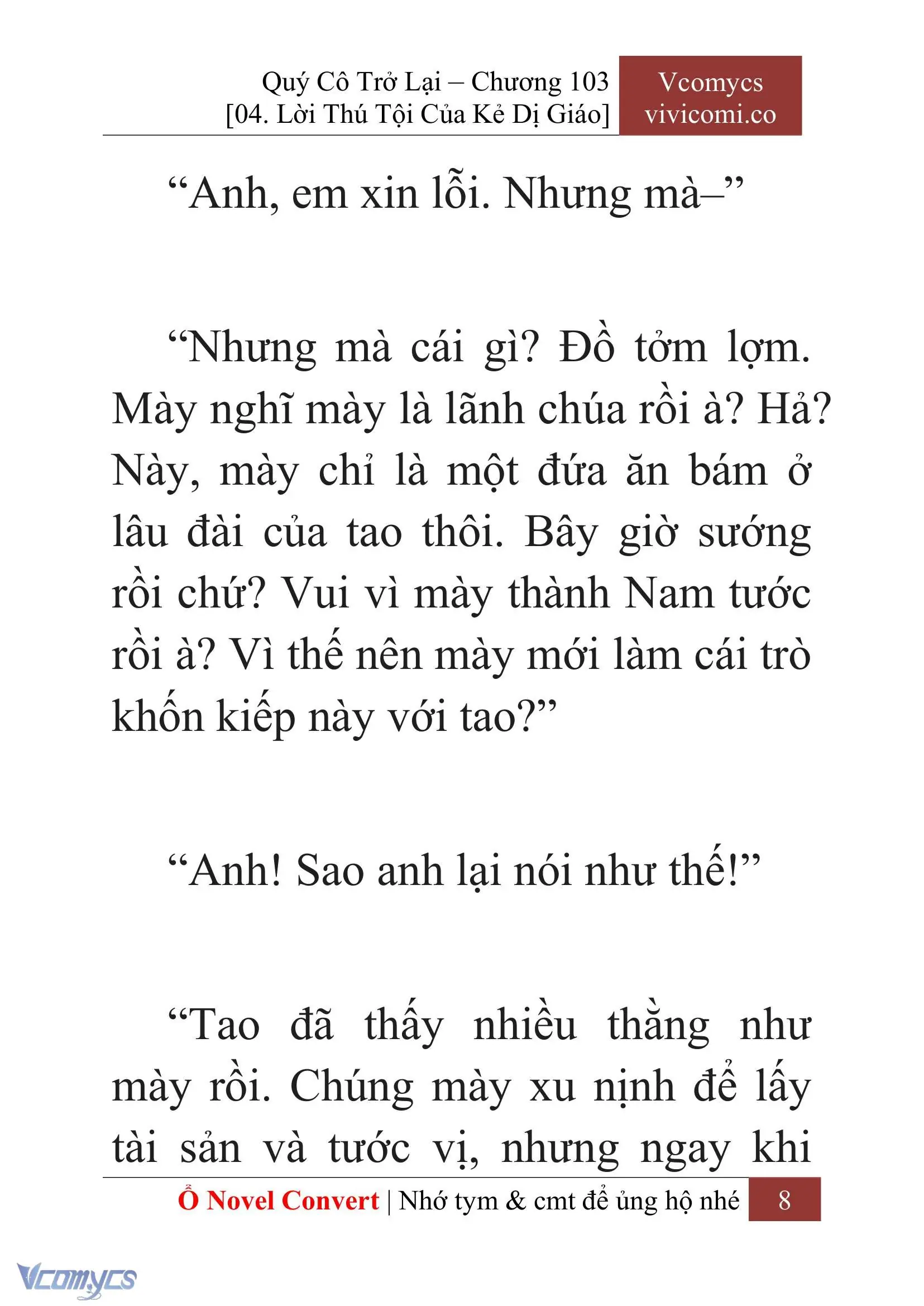 [Novel] Quý Cô Trở Lại Chapter 103 - Trang 11