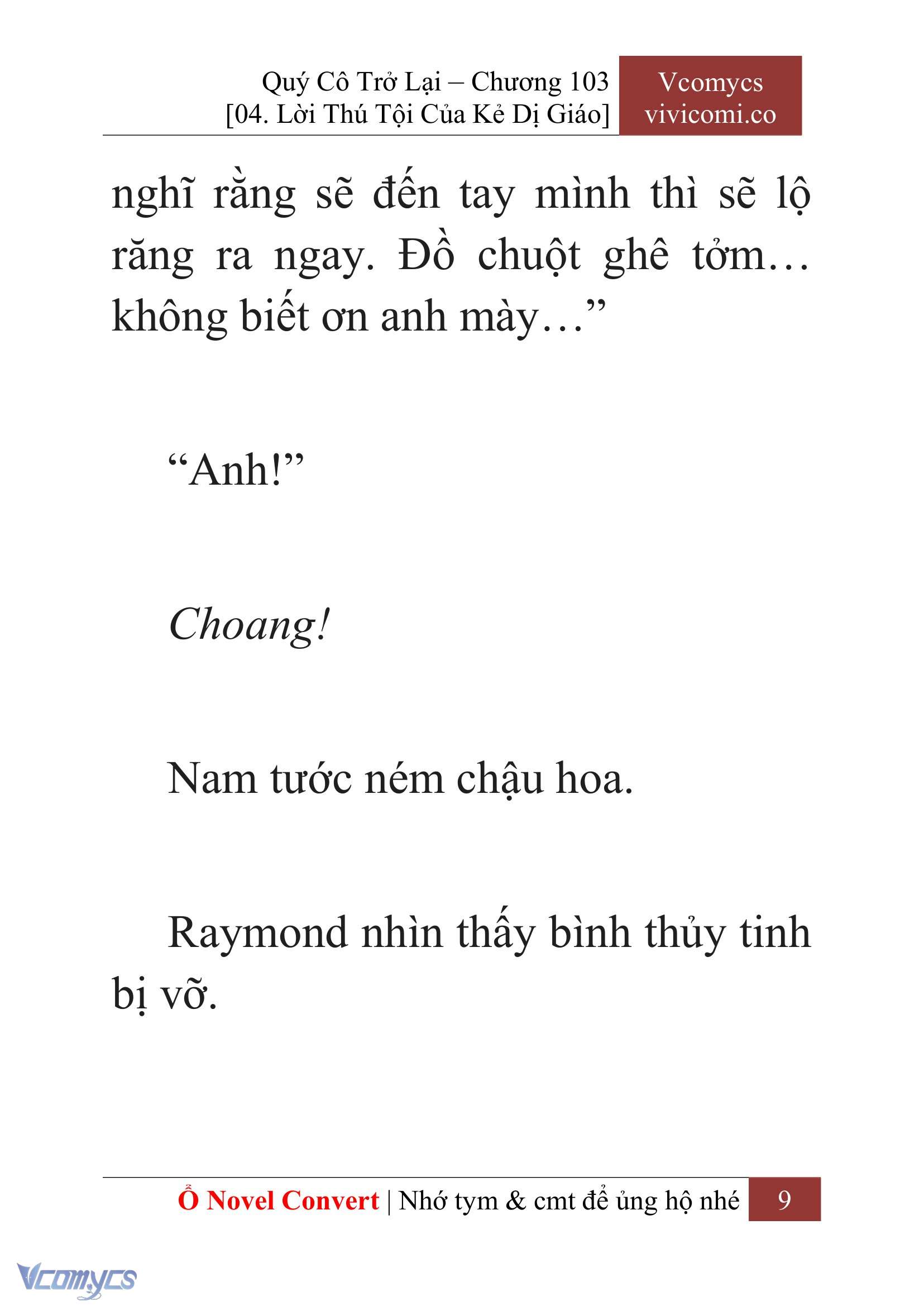 [Novel] Quý Cô Trở Lại Chapter 103 - Trang 12