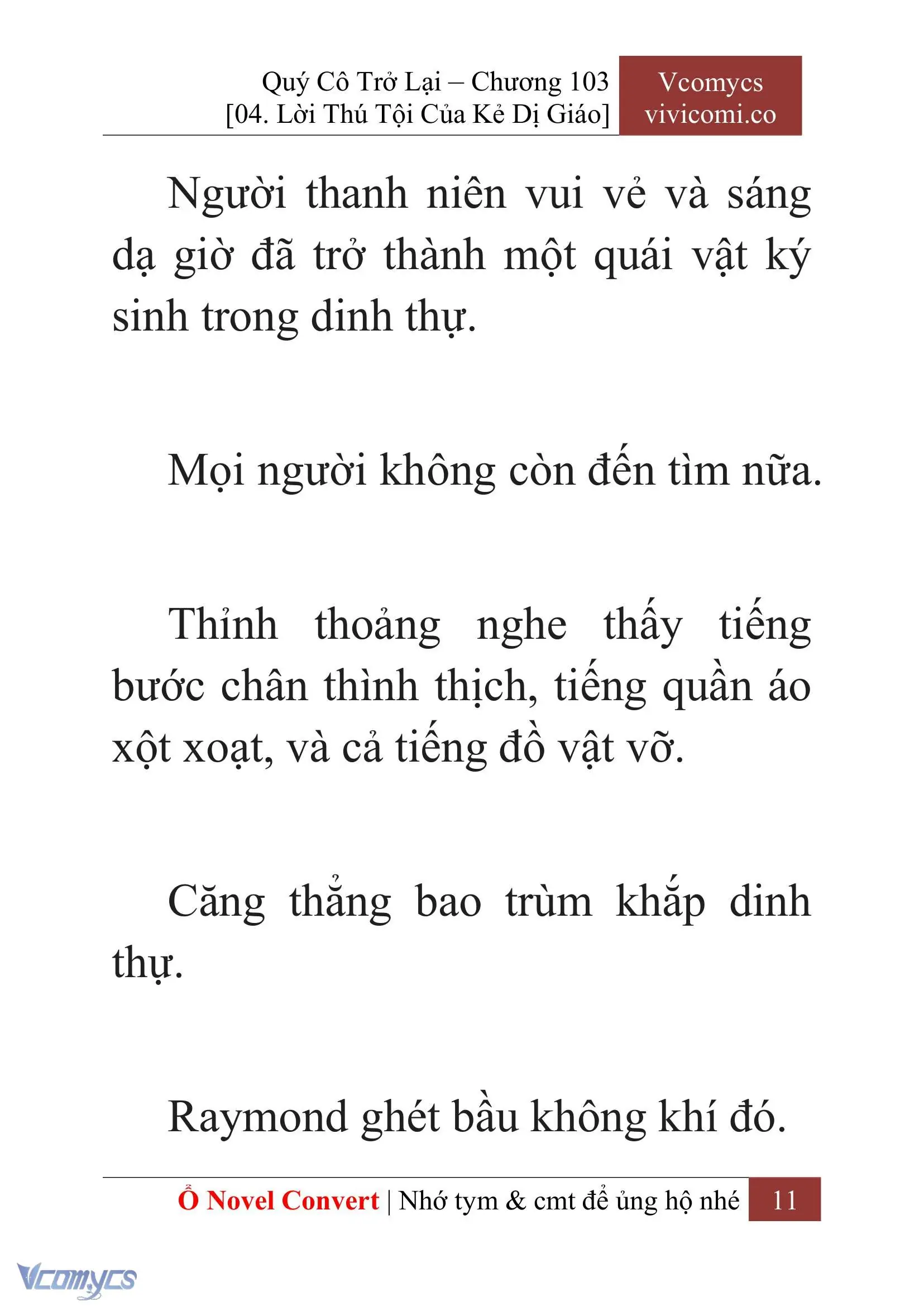 [Novel] Quý Cô Trở Lại Chapter 103 - Trang 14