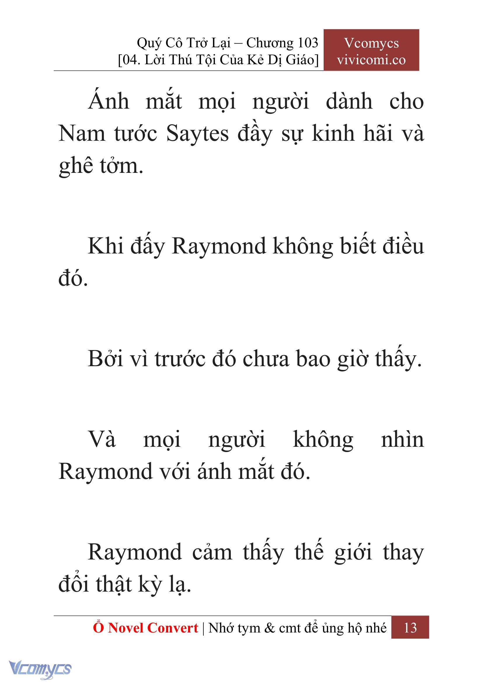 [Novel] Quý Cô Trở Lại Chapter 103 - Trang 16