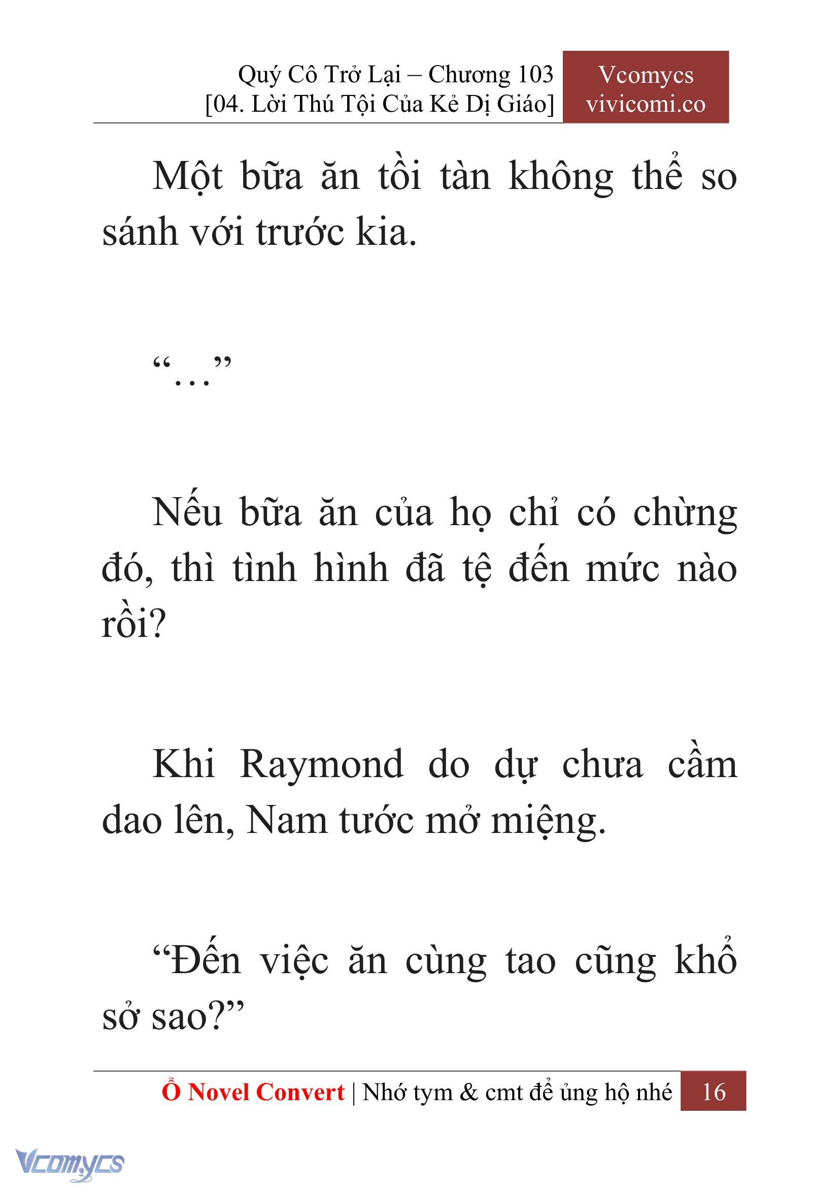 [Novel] Quý Cô Trở Lại Chapter 103 - Trang 19
