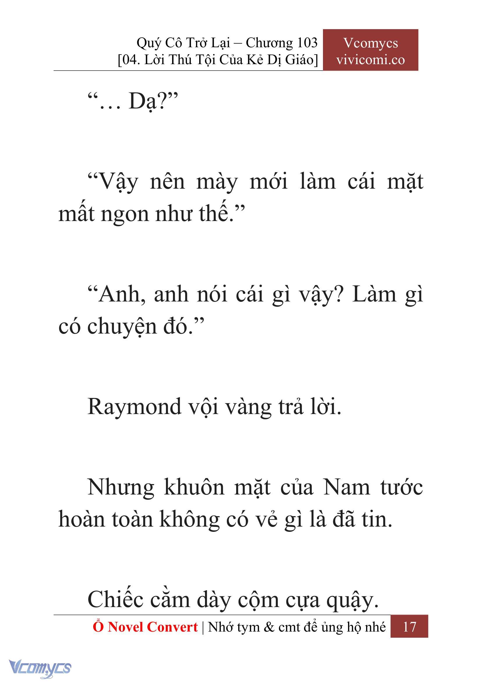 [Novel] Quý Cô Trở Lại Chapter 103 - Trang 20